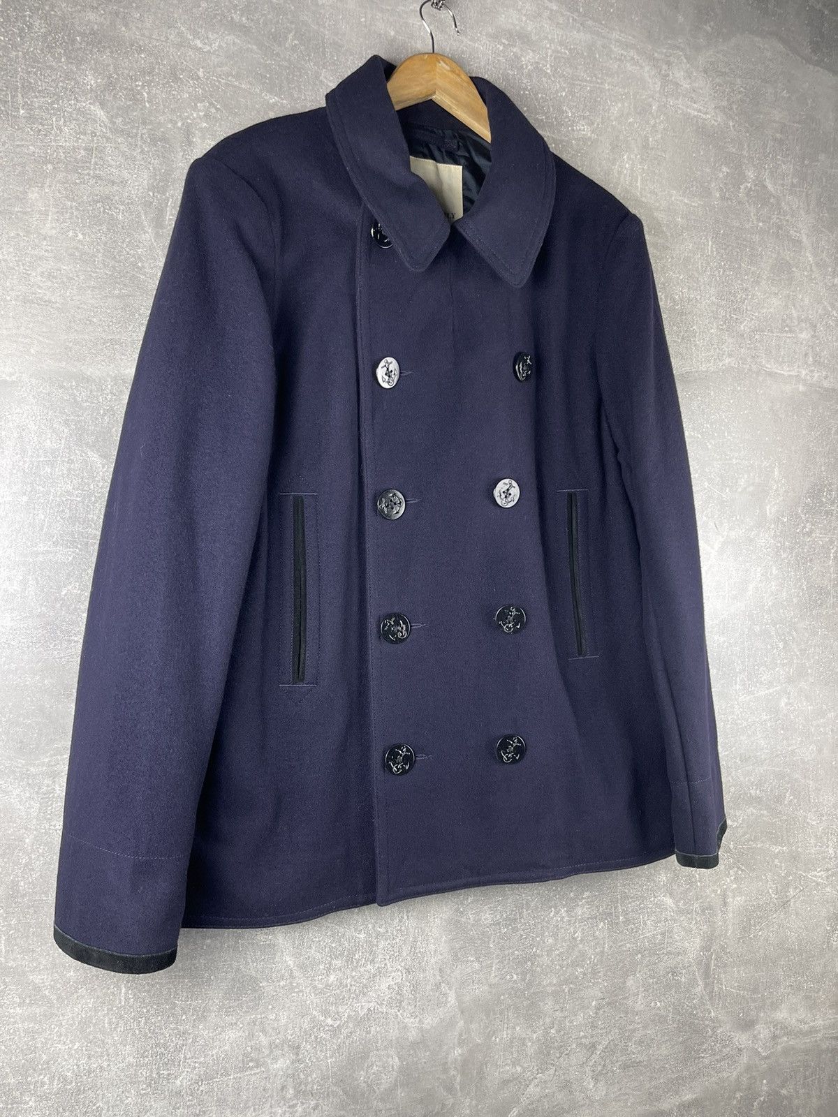 Denim & Supply Ralph Lauren Denim & Supply Ralph Lauren Double Breatsed Wool Pea Coat Size US XL / EU 56 / 4 - 3 Thumbnail