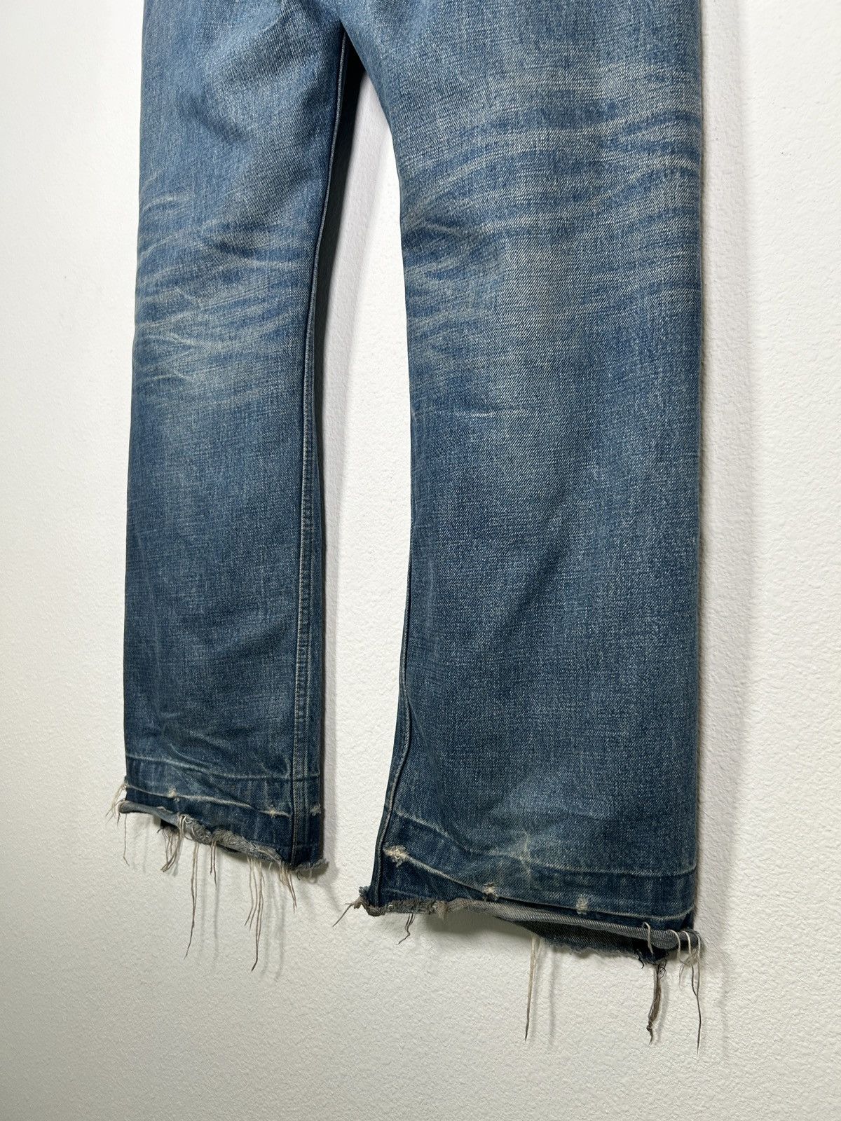 Celine M_RE_19 HEDI SLIMANE baggy, distressed denim Size US 38 / EU 54 - 6 Thumbnail