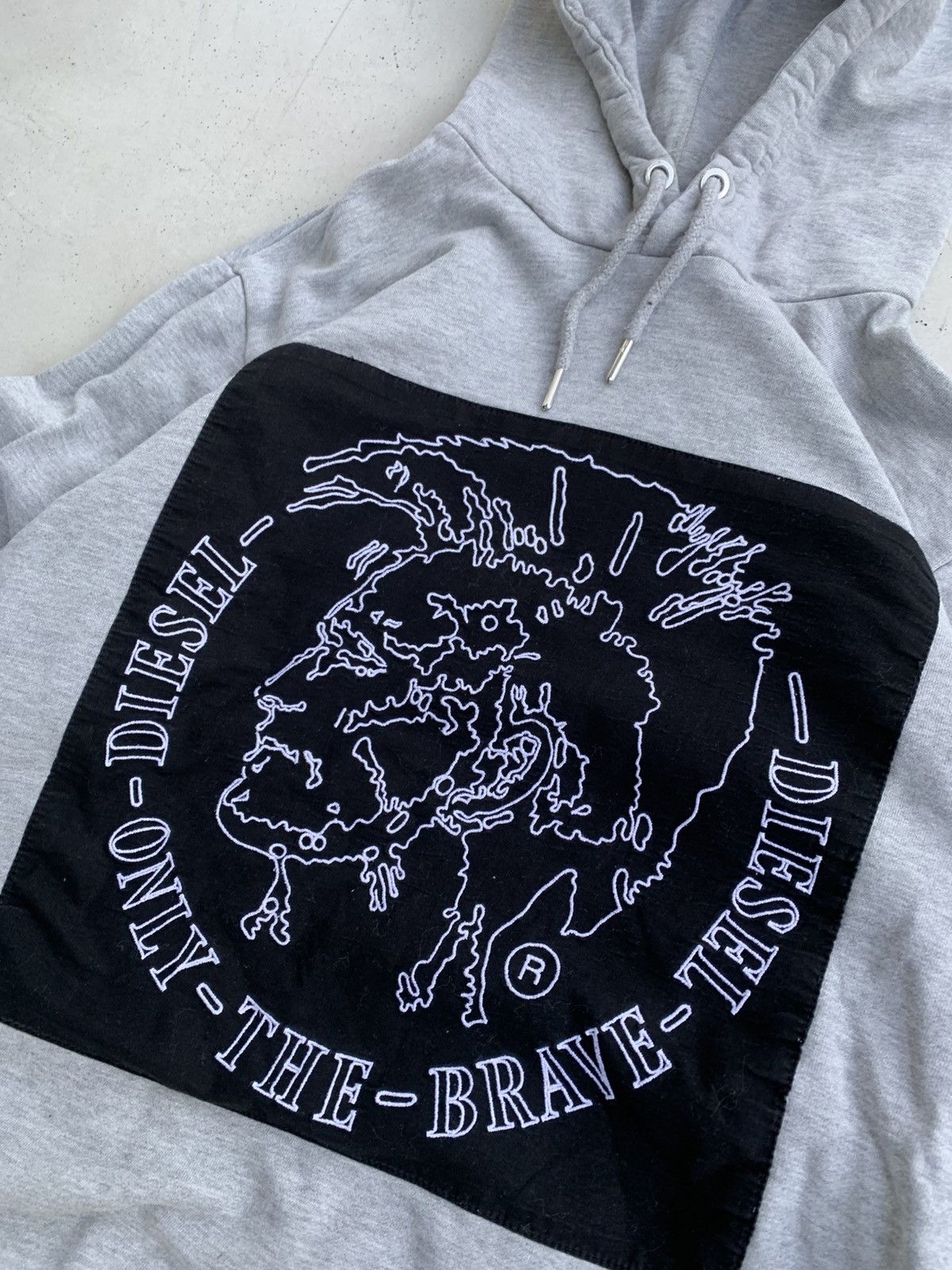 Diesel Diesel Hoodie Vintage Big Logo Avantgarde Style Sk8 Size US L / EU 52-54 / 3 - 4 Thumbnail