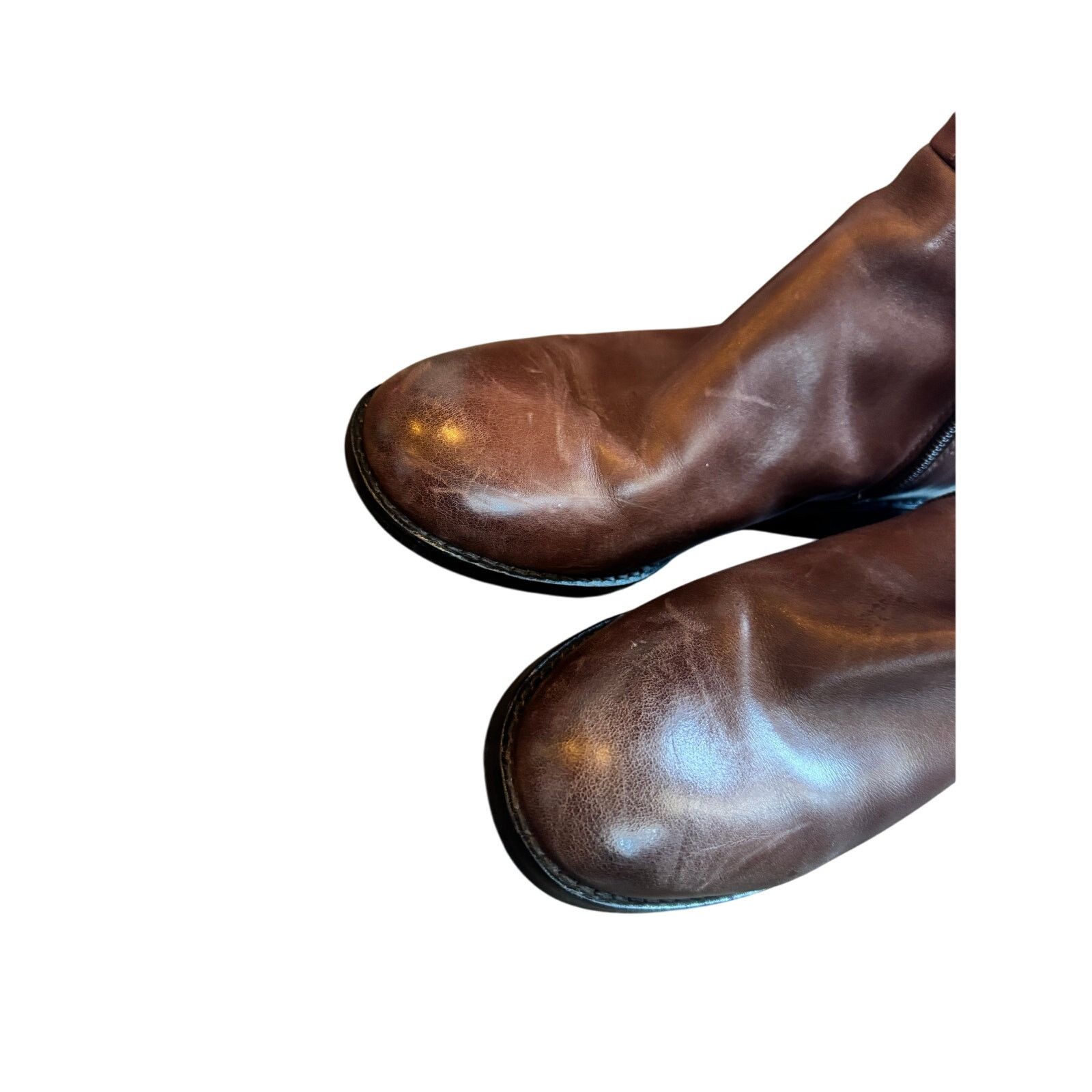 Cole Haan Cole Haan Riding Knee High Boots Wide Size 7 - Leather Size US 7 / IT 37 - 7 Thumbnail