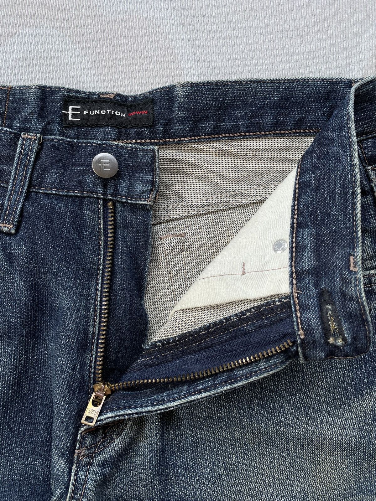 Edwin × Japanese Brand × Vintage Vintage Edwin E-Funtion Jeans (LG129) Size US 28 / EU 44 - 6 Thumbnail