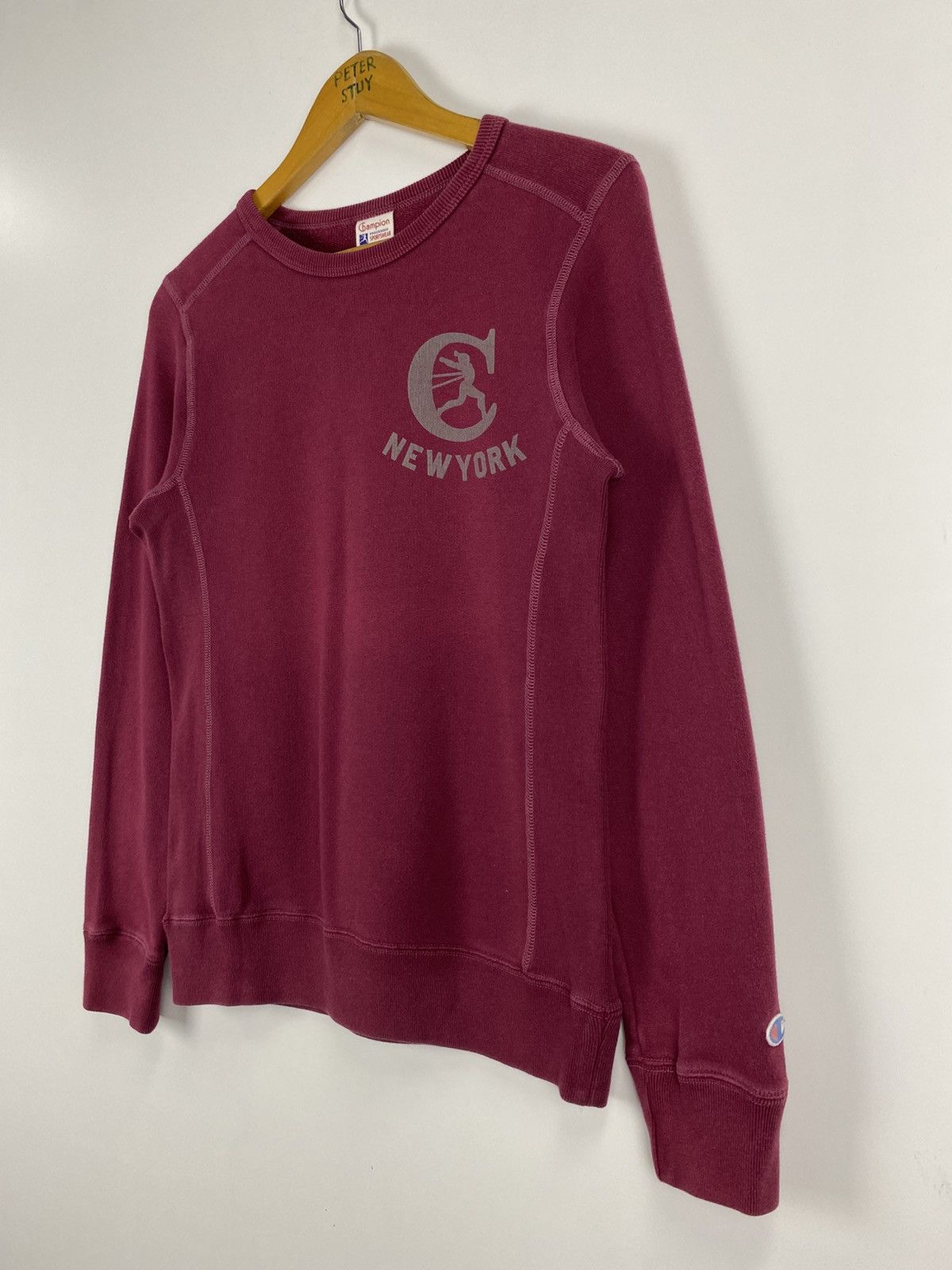 Champion × Vintage Vintage 90s Champions Sweatshirt Size S / US 4 / IT 40 - 4 Thumbnail
