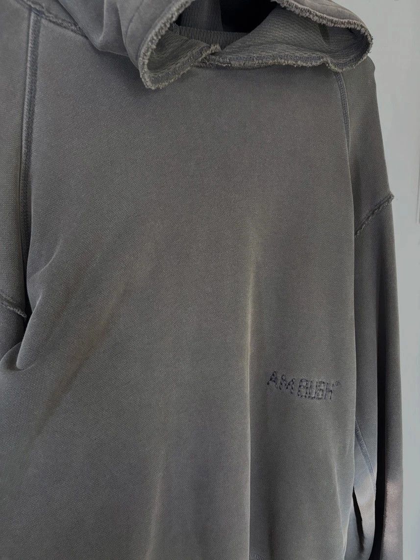 Ambush Design AMBUSH Raw Edge Hoodie Overdyed Distressed Size 2 Size US M / EU 48-50 / 2 - 3 Thumbnail