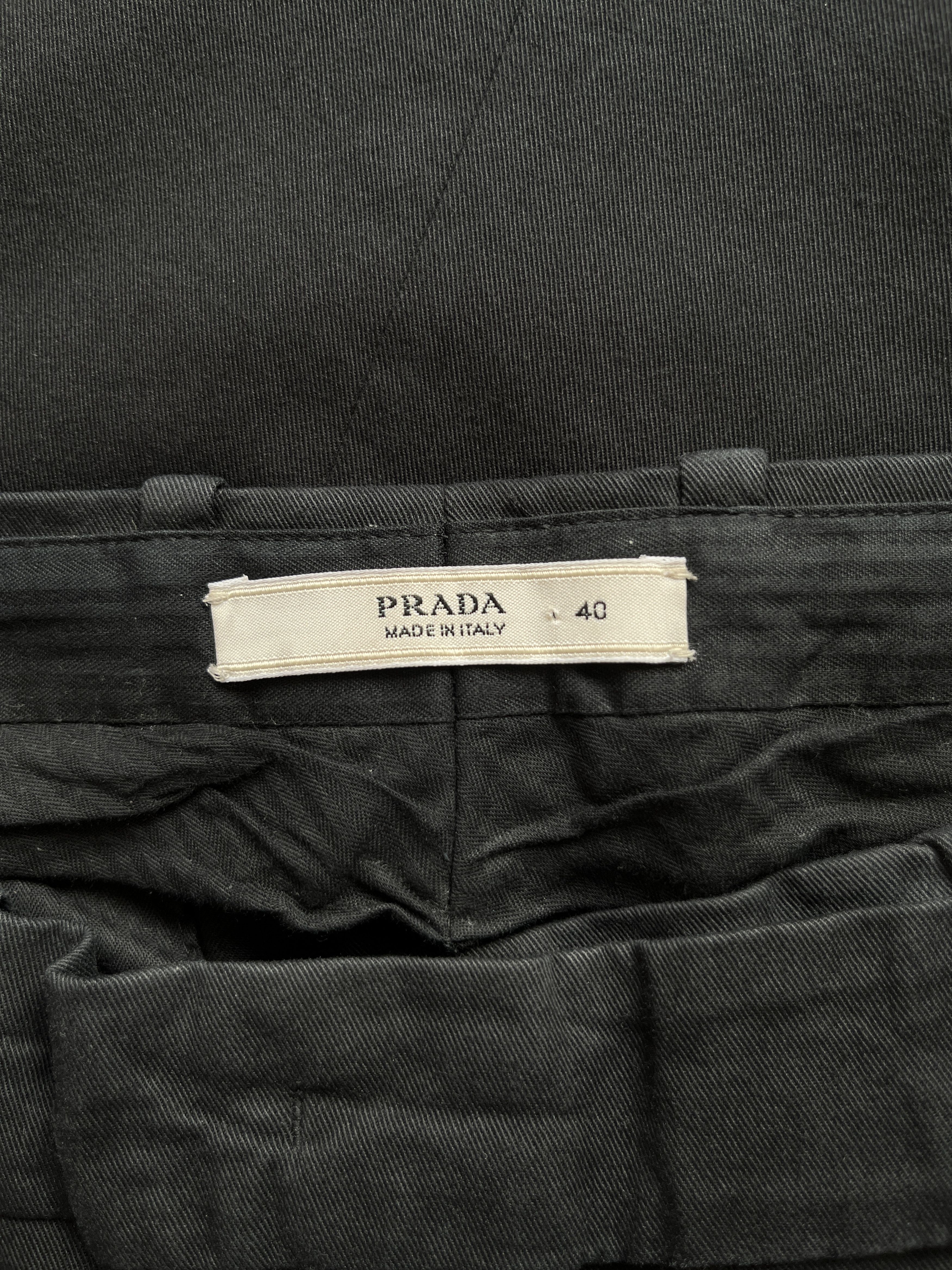 Prada ⚡️QUICK SALE⚡️2008 Prada Midnight Blue Pants Trousers Size 30" / US 8 / IT 44 - 3 Thumbnail