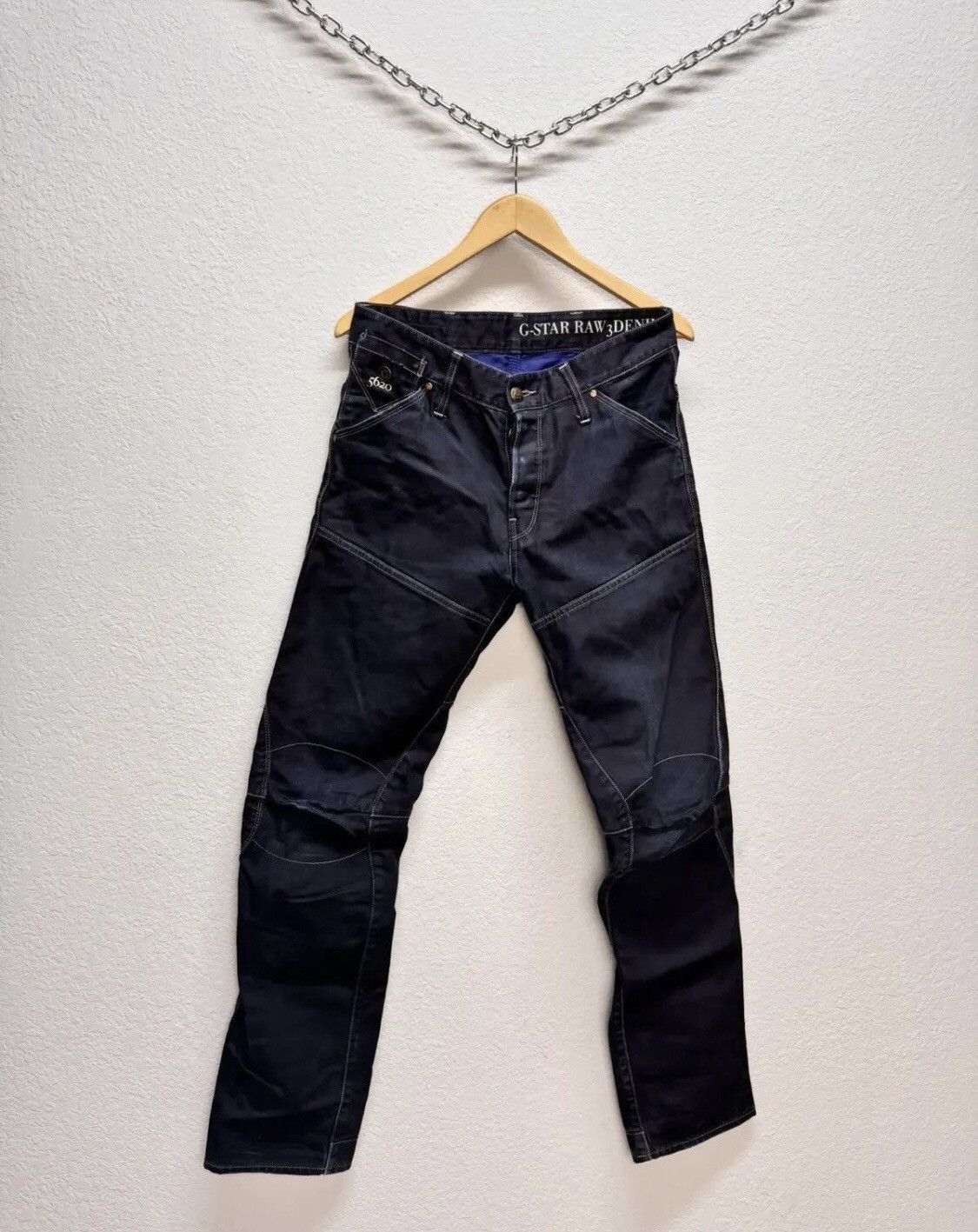 Other Vintage Junya Watanabe Bondage Style G Star Raw Cargo Pants Size US 31 - 11 Thumbnail