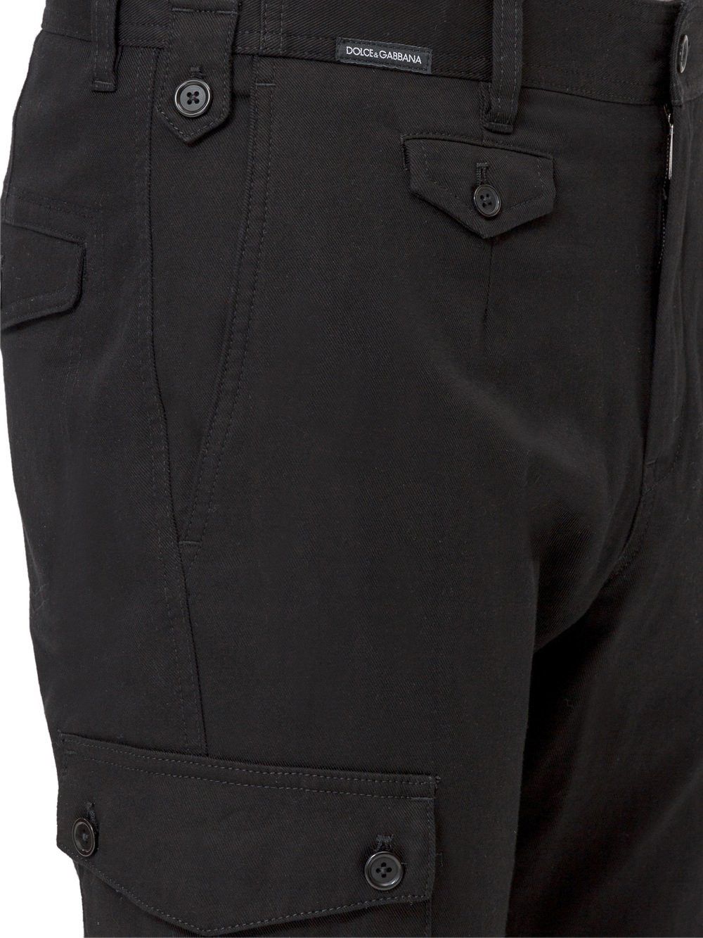 Dolce & Gabbana o1y0125 Cargo Pant in Black Size US 36 / EU 52 - 3 Thumbnail