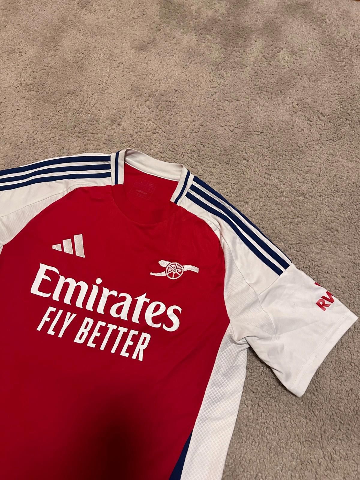 Adidas SAKA #7 Arsenal 2024/25 Home Football Shirt Soccer Jersey Size US L / EU 52-54 / 3 - 4 Thumbnail
