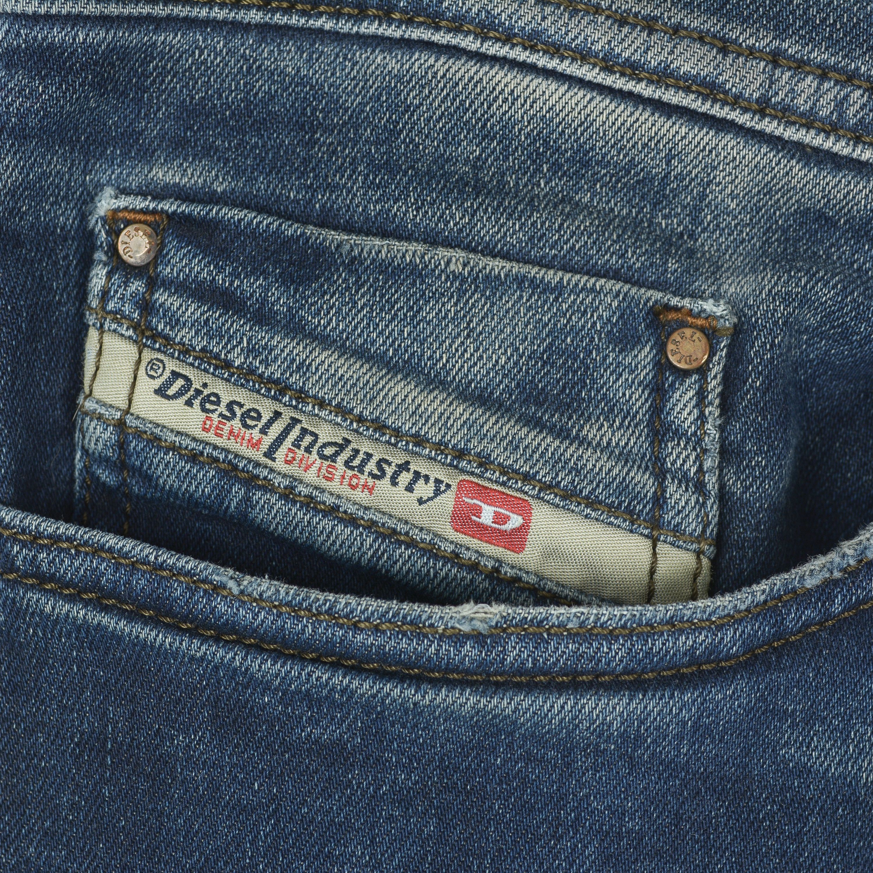 Diesel Tepphar W30 L32 Slim Fit Carrot Jeans Denim Distressed Pants Size US 30 / EU 46 - 3 Thumbnail