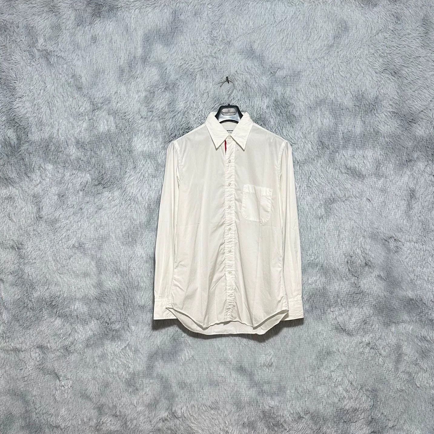 Thom Browne Thom Browne Brown Shirt Casual Size US M / EU 48-50 / 2 - 1 Thumbnail