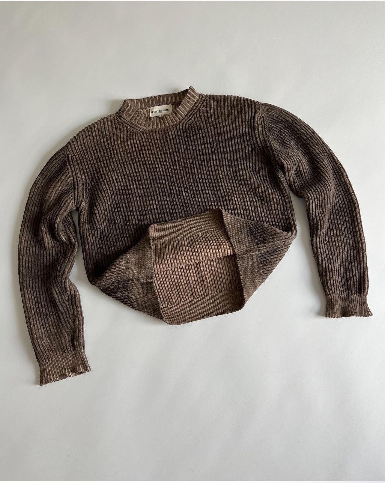 K-Two Studios K-TWO STUDIOS DYED FISHERMAN KNIT 