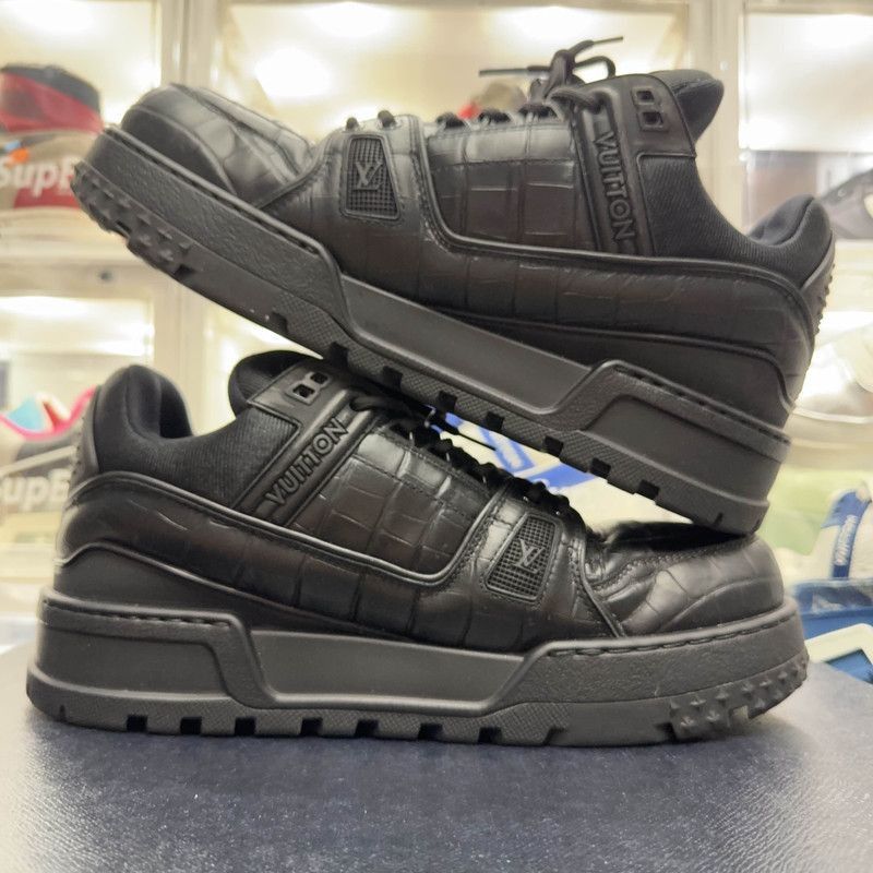 Louis Vuitton Louis Vuitton Trainer Maxi Low-top Sneakers -2508 Size US 9.5 / EU 42-43 - 7 Thumbnail