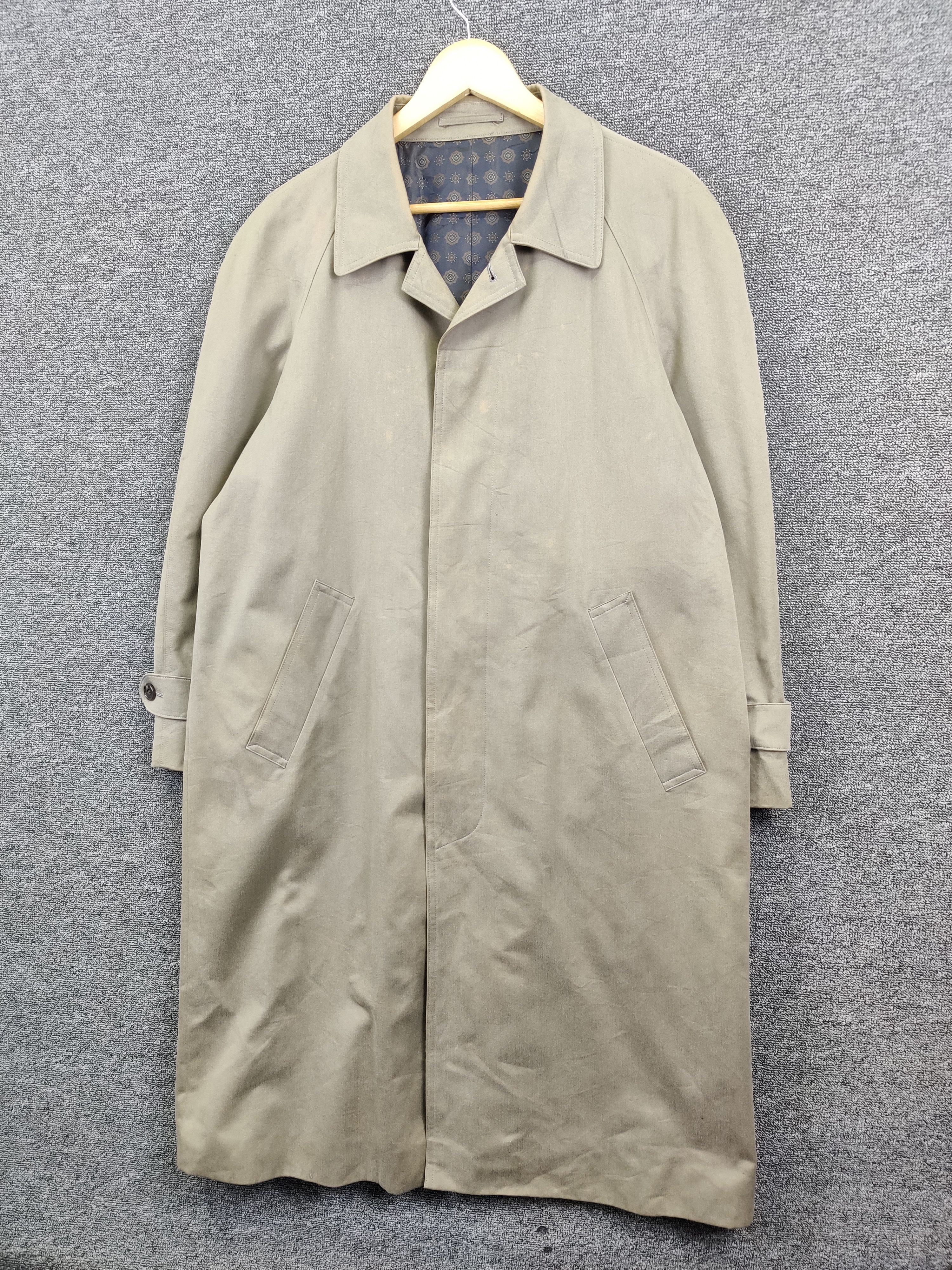 Yves Saint Laurent Vintage Yves Saint Laurent Pour Homme Trench Coat Long Coat Size US S / EU 44-46 / 1 - 2 Thumbnail