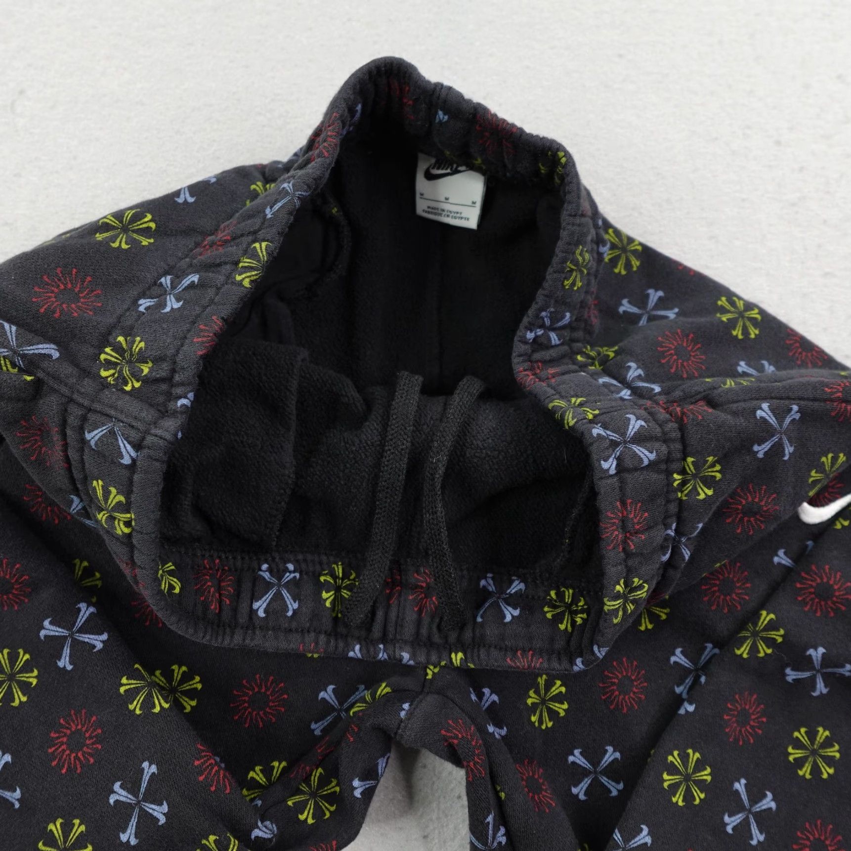 Nike Nike Pants Mens Medium Black Club Fleece Monogram Joggers Sweats Sweatpants Gym Size US 31 - 5 Thumbnail