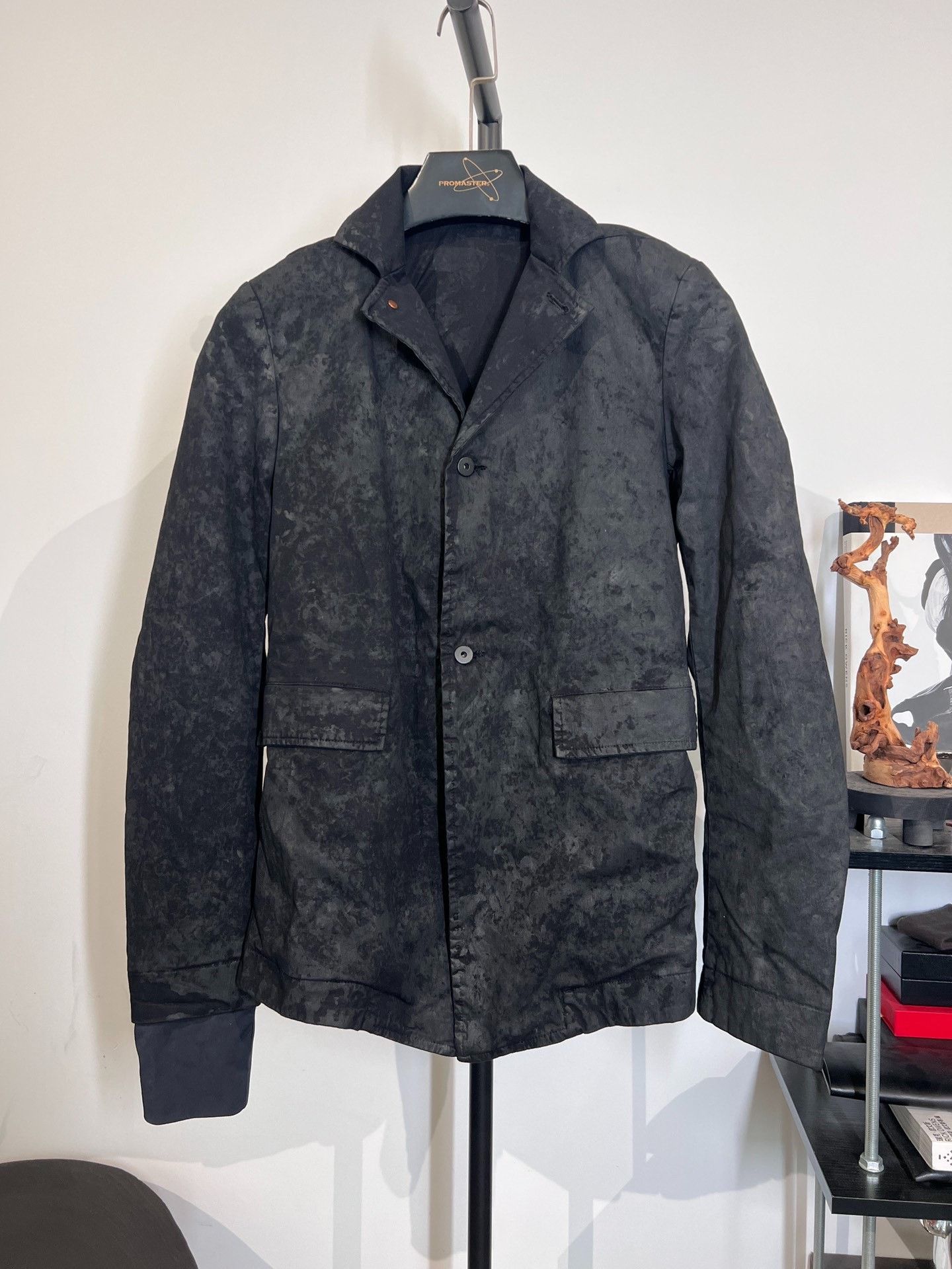 11 By Boris Bidjan Saberi Boris Bidjan Saberi 11by BBS B1 Waxed Blazer Size US S / EU 44-46 / 1 - 1 Thumbnail