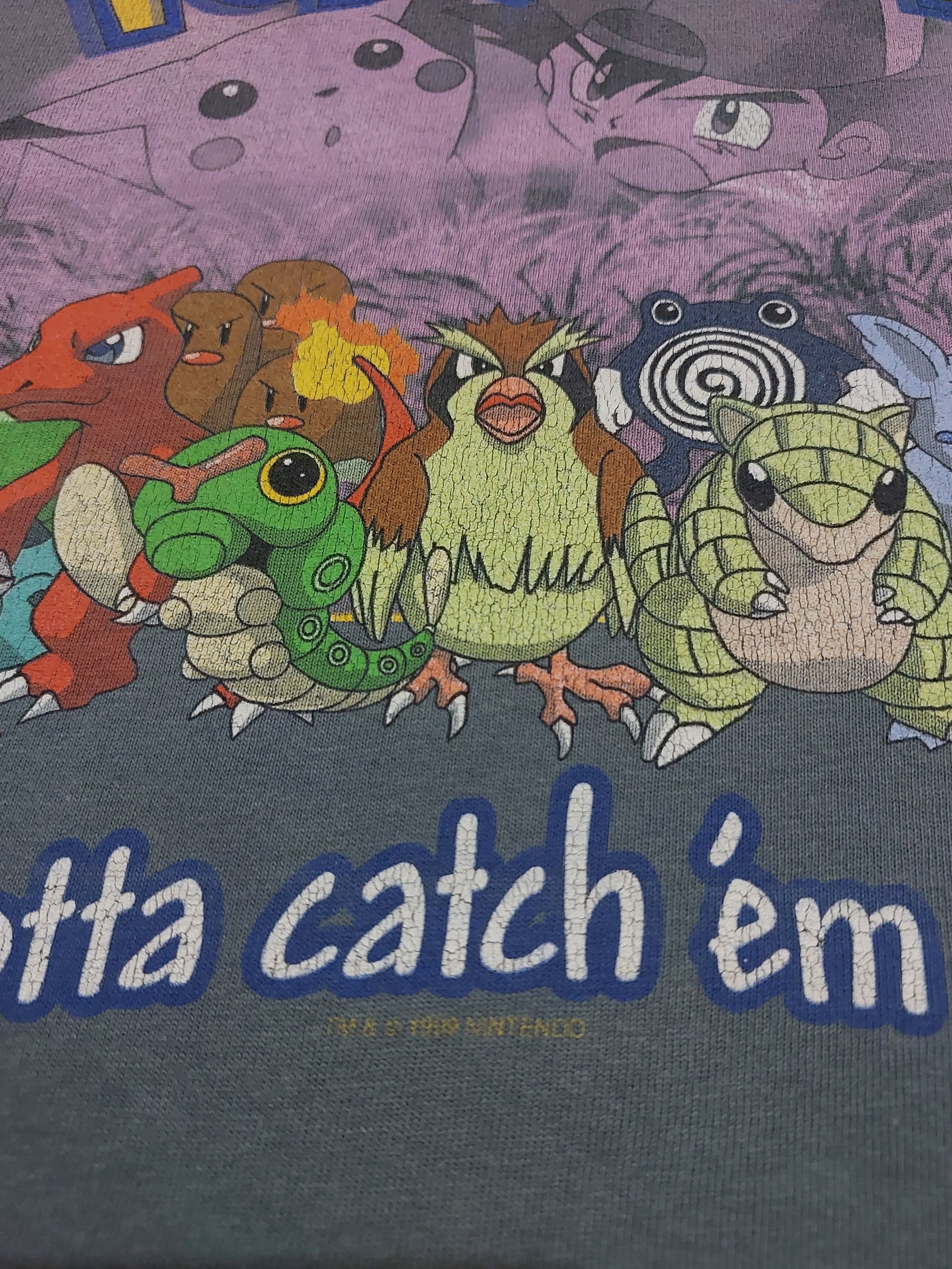 Pokemon Vintage 1999 Nintendo's Pokemon Size US L / EU 52-54 / 3 - 6 Thumbnail