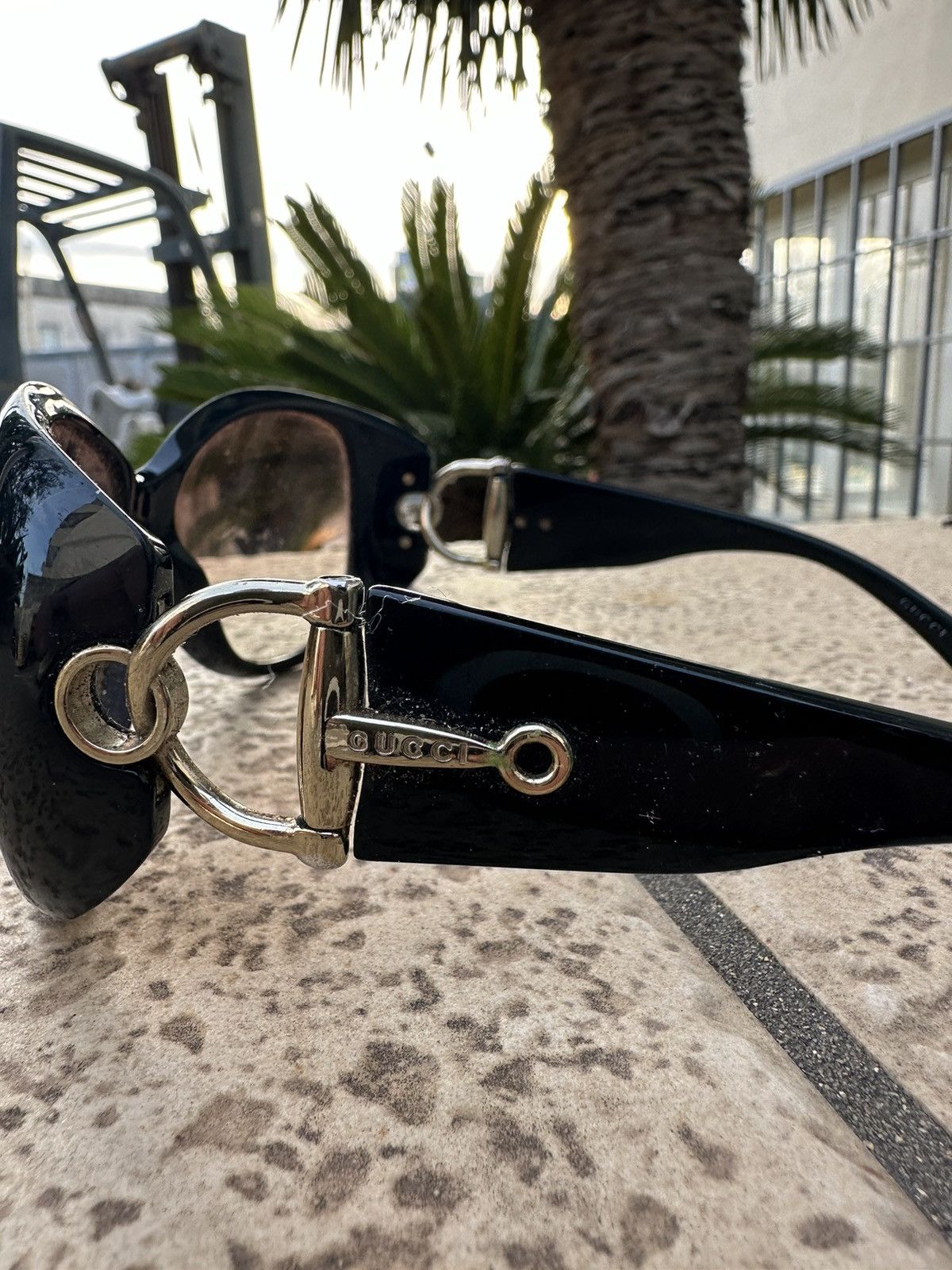Gucci Gucci Sunglasses Black Size ONE SIZE - 4 Thumbnail