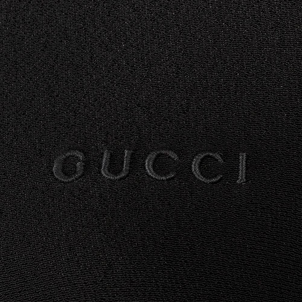 Gucci o1loc1c0226 830819 Slik Crepe Mini Dress With Embroidery Size XS / US 0-2 / IT 36-38 - 3 Thumbnail