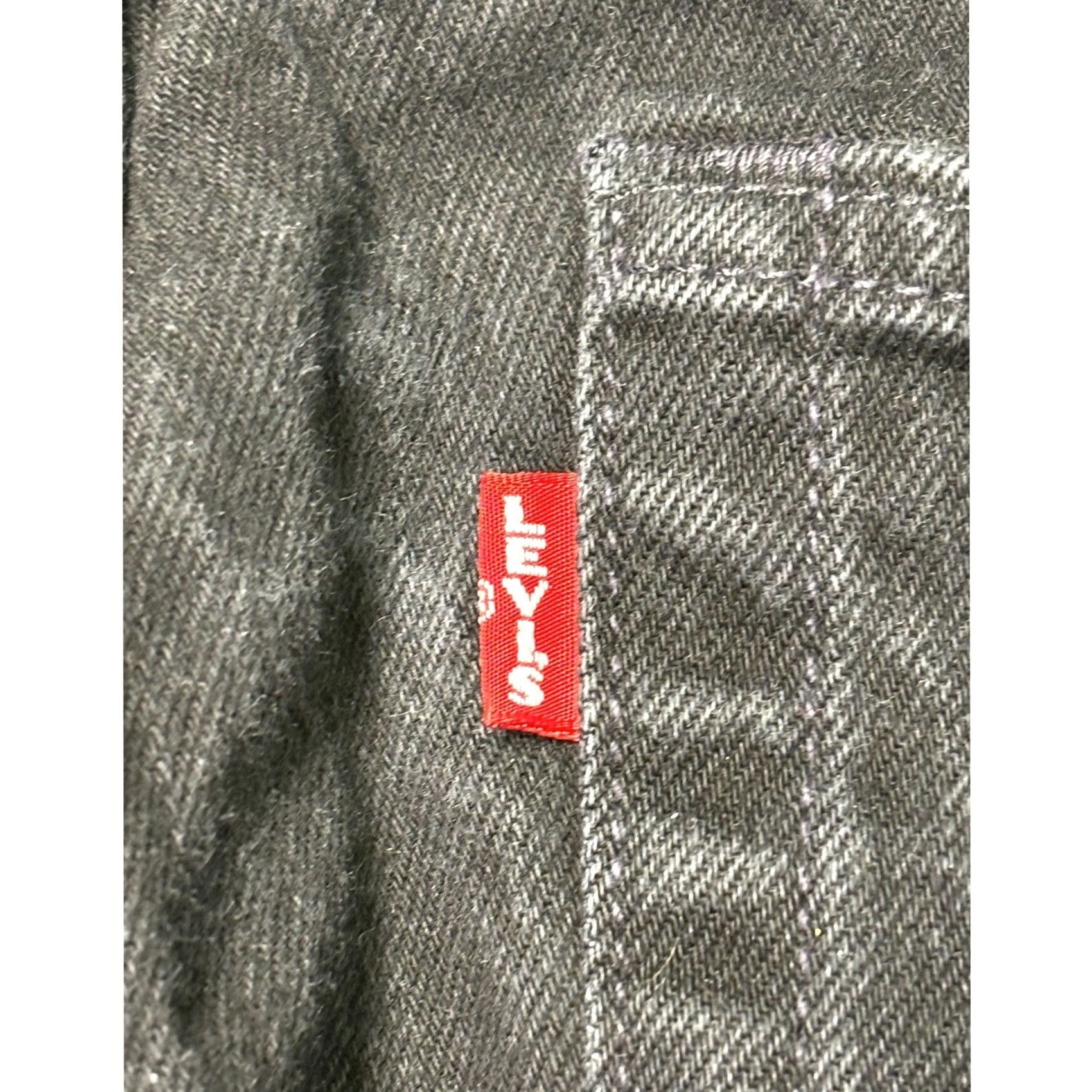 Levi's Levi's Premium 501 '93 Jeans Straight Black Mens W29 L30 79830-0026 Size US 29 - 7 Thumbnail