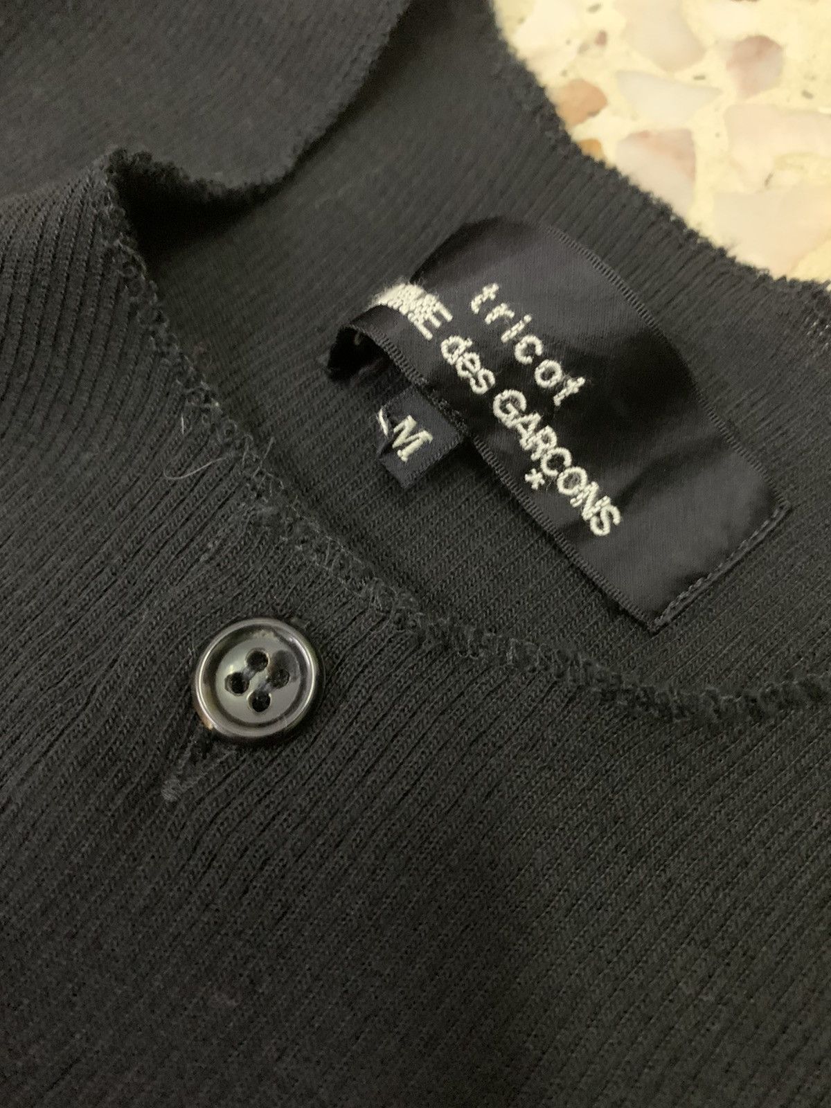 Tricot Comme des Garcons 💥Vtg 90s Comme Des Gracons Dress Shirt Size S / US 4 / IT 40 - 10 Thumbnail