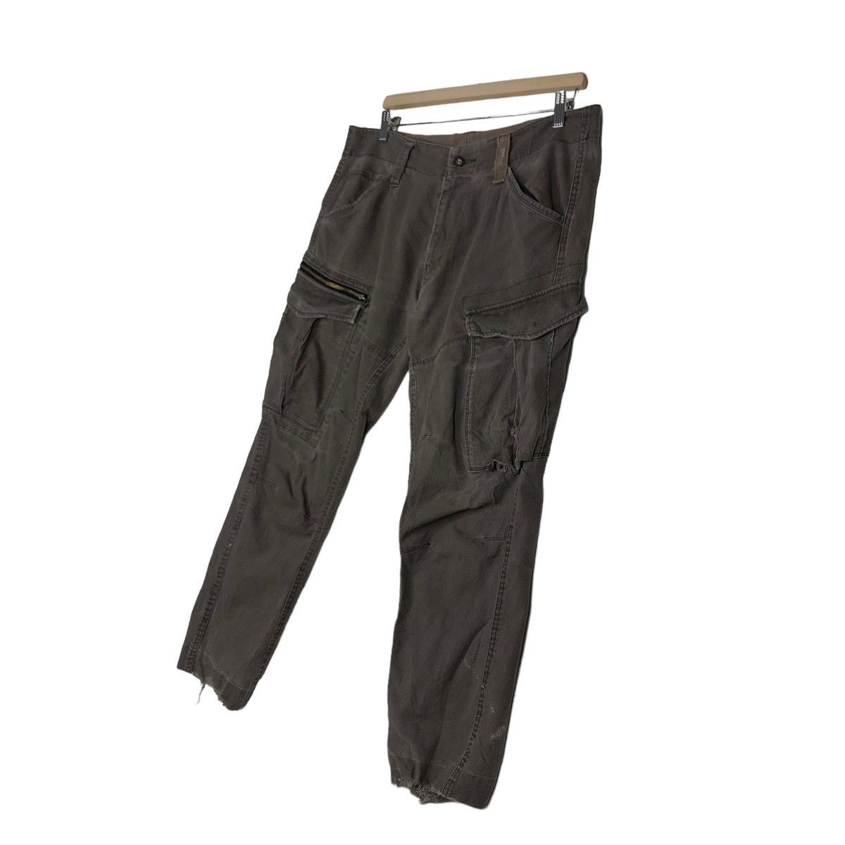 Japanese Brand × Vintage 🔥VINTAGE CARGO PANTS MULTI POCKET GENBA ISSEY MIYAKE Size US 36 / EU 52 - 2 Thumbnail