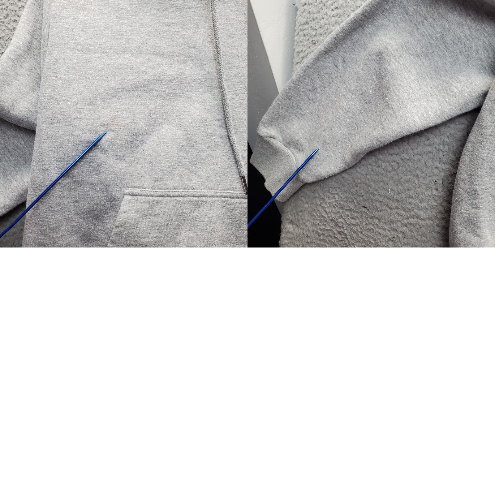 KangaROOS Kittenish Pullover Hoodie Women’s M Gray Fleece Lined Kangaroo Pocket Drawstring Hoodie Size M / US 6-8 / IT 42-44 - 8 Thumbnail