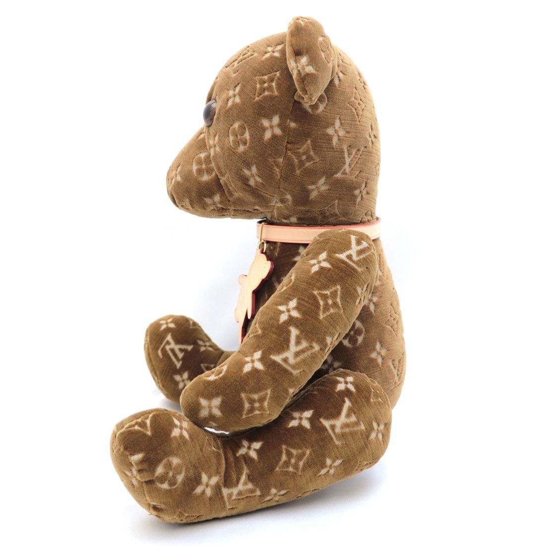 Louis Vuitton Louis Vuitton Monogram Velour Teddy Bear Size ONE SIZE - 3 Thumbnail