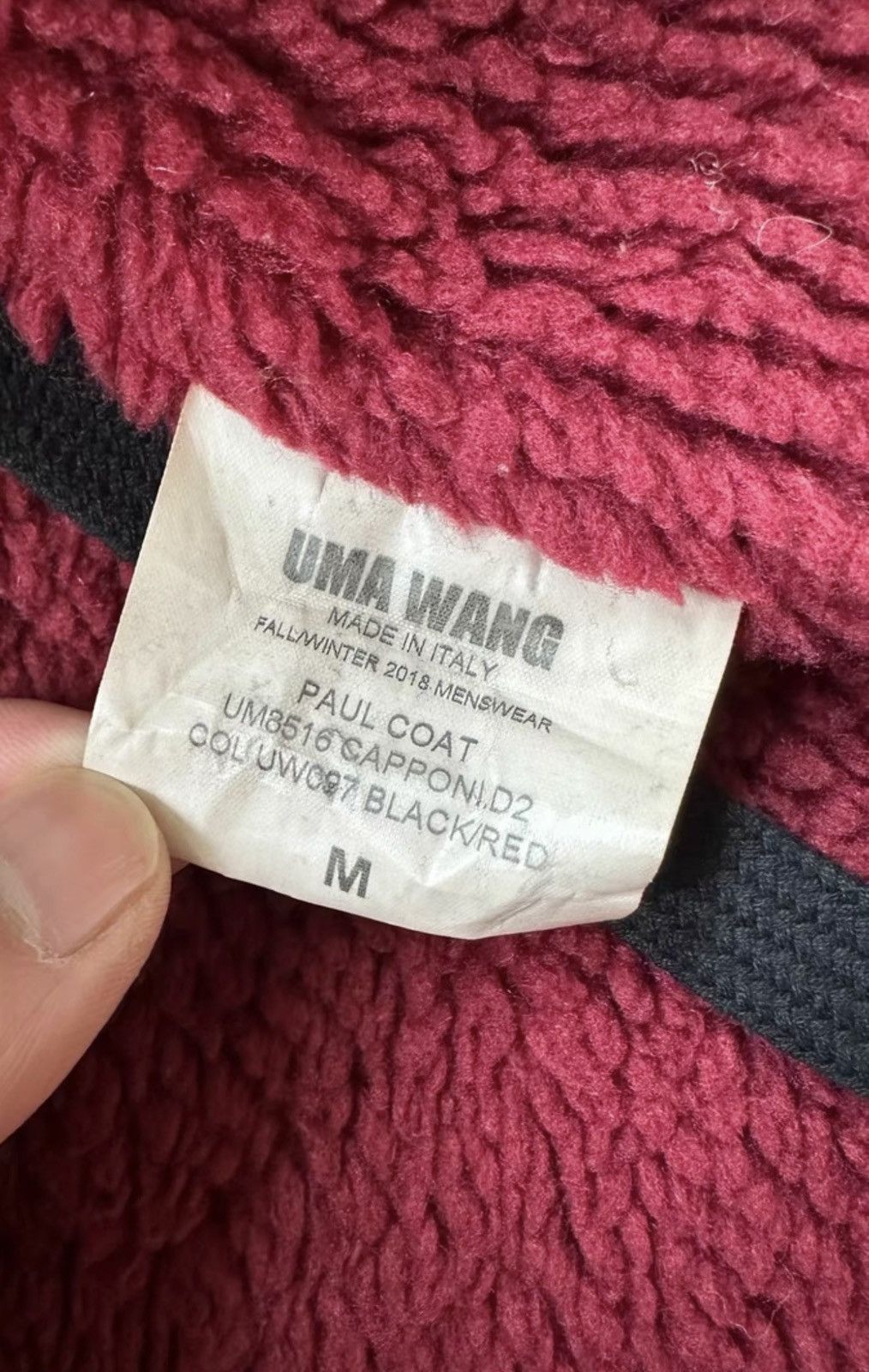 Uma Wang Uma Wang Shearling coat parka jacket Size US M / EU 48-50 / 2 - 3 Thumbnail