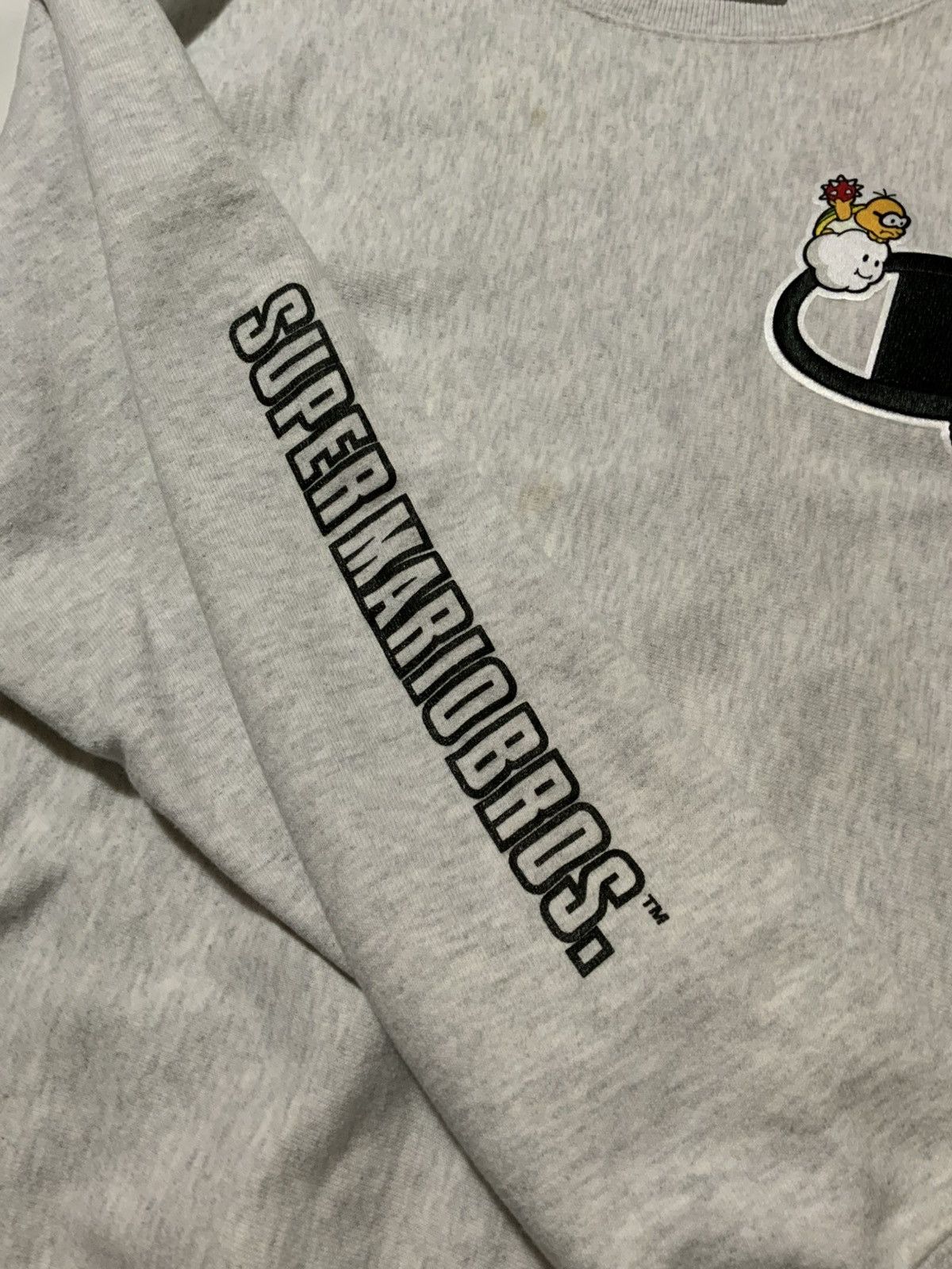Champion × Nintendo Super Mario Bros Champion Reverse Weave Nintendo Sweatshirt Size US M / EU 48-50 / 2 - 7 Thumbnail