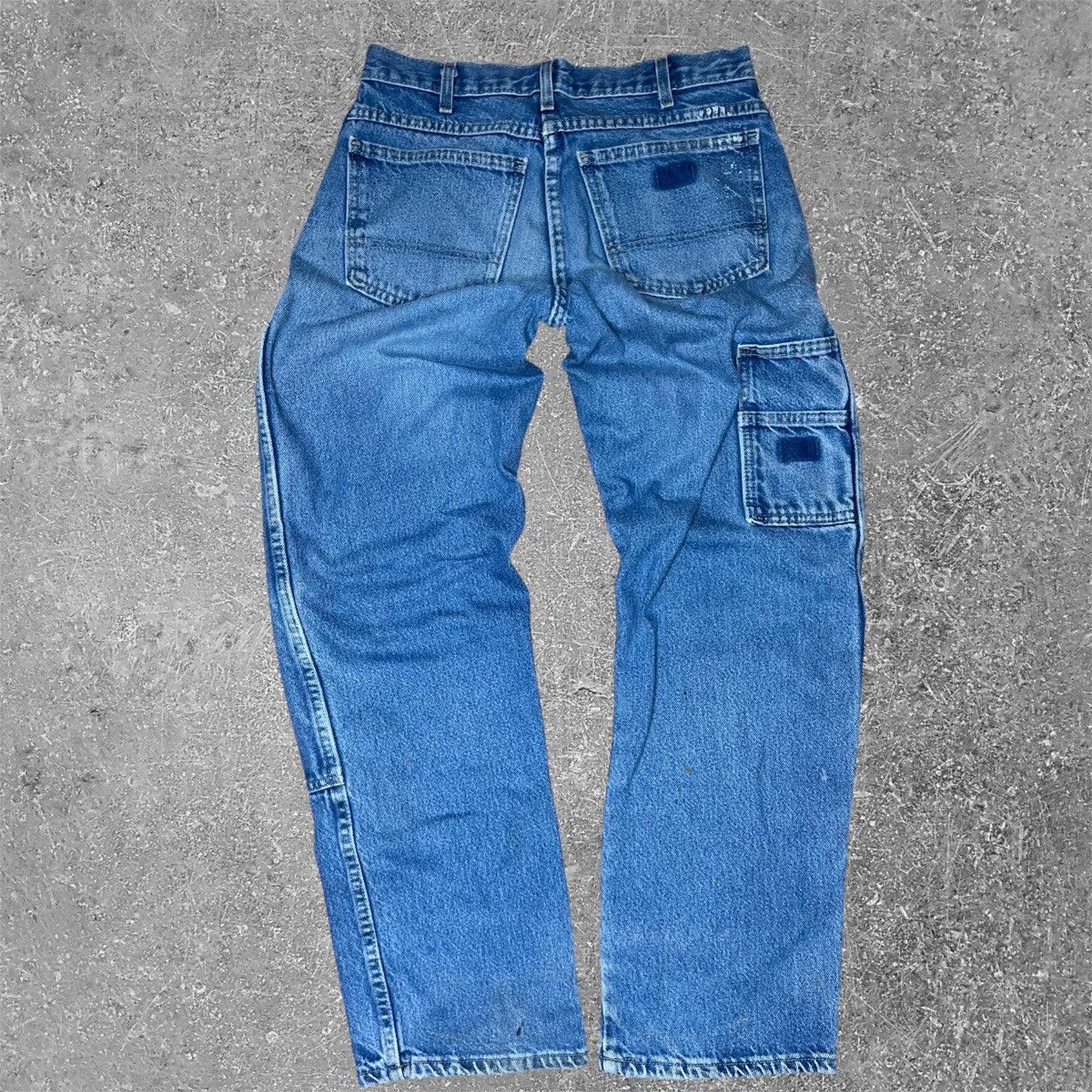 Dickies × Vintage Vintage Y2K Dickies Double Knee Blue Jeans 30X32 Size US 30 / EU 46 - 4 Thumbnail