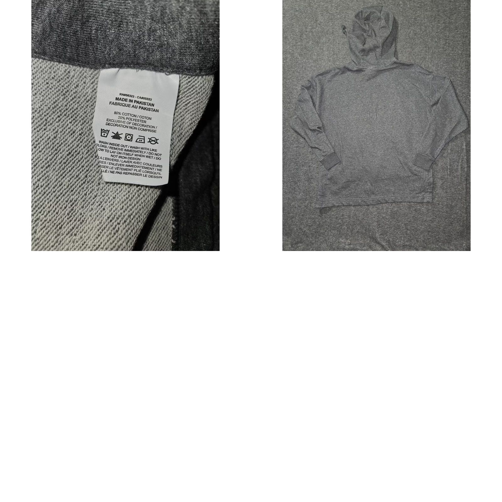 Nike Nike Hoodie Women L Gray Pullover Fleece Kangaroo Pocket Swoosh Logo Size L / US 10 / IT 46 - 8 Thumbnail