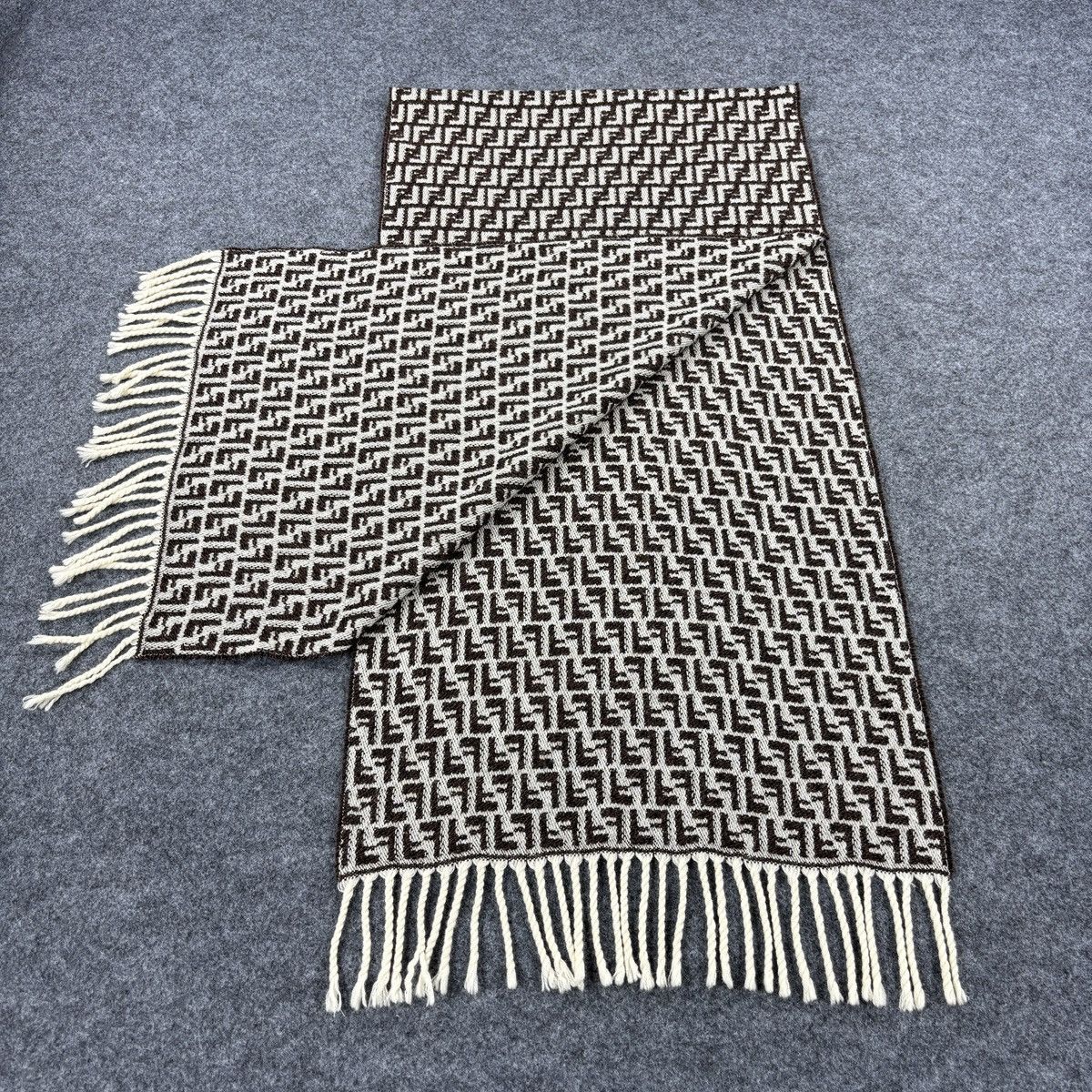 Fendi × Vintage Fendi Scarf # D730 # Muffler # Neckwear Size ONE SIZE - 8 Thumbnail