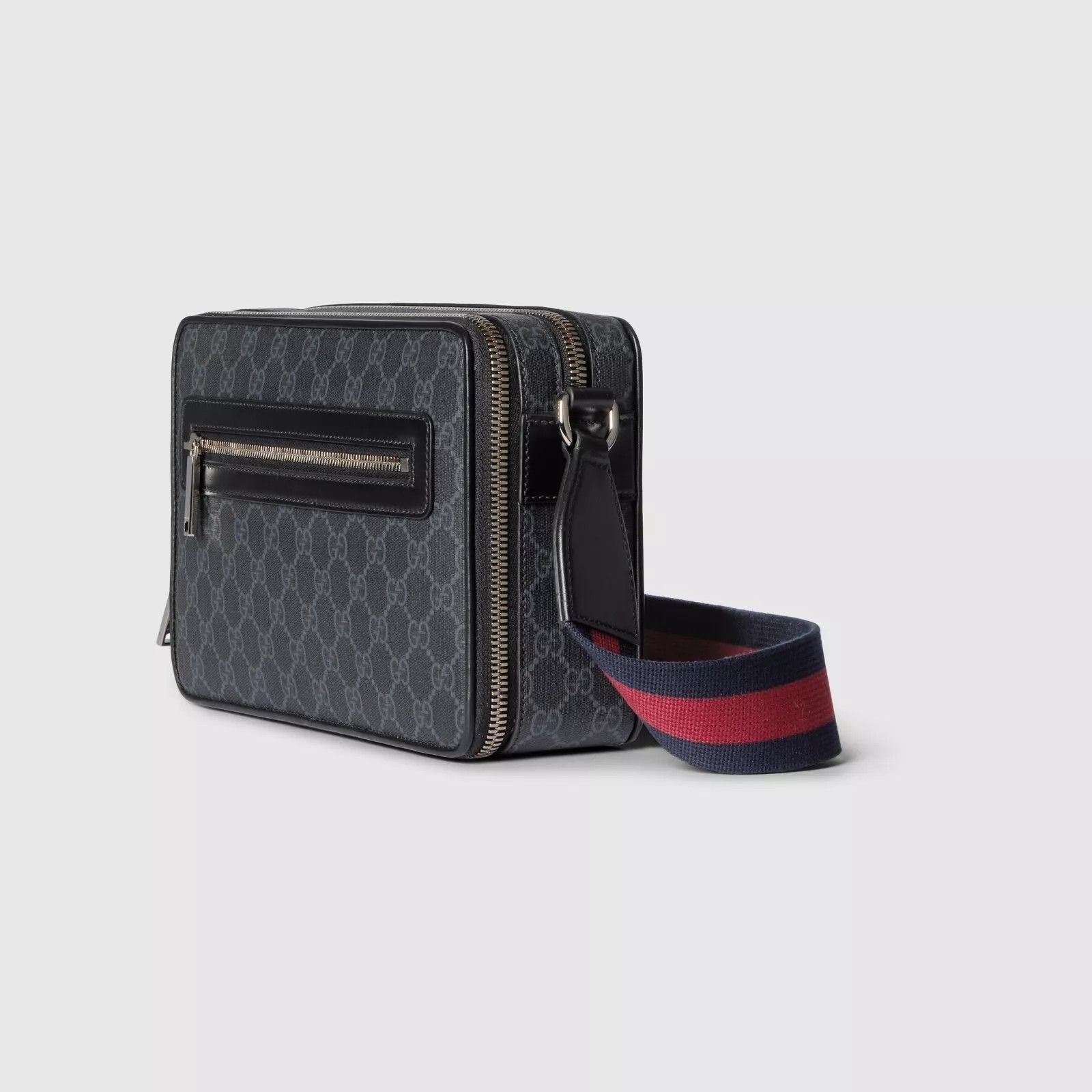 Gucci GUCCI Medium GG Black Canvas Crossbody New Authentic Size ONE SIZE - 2 Thumbnail