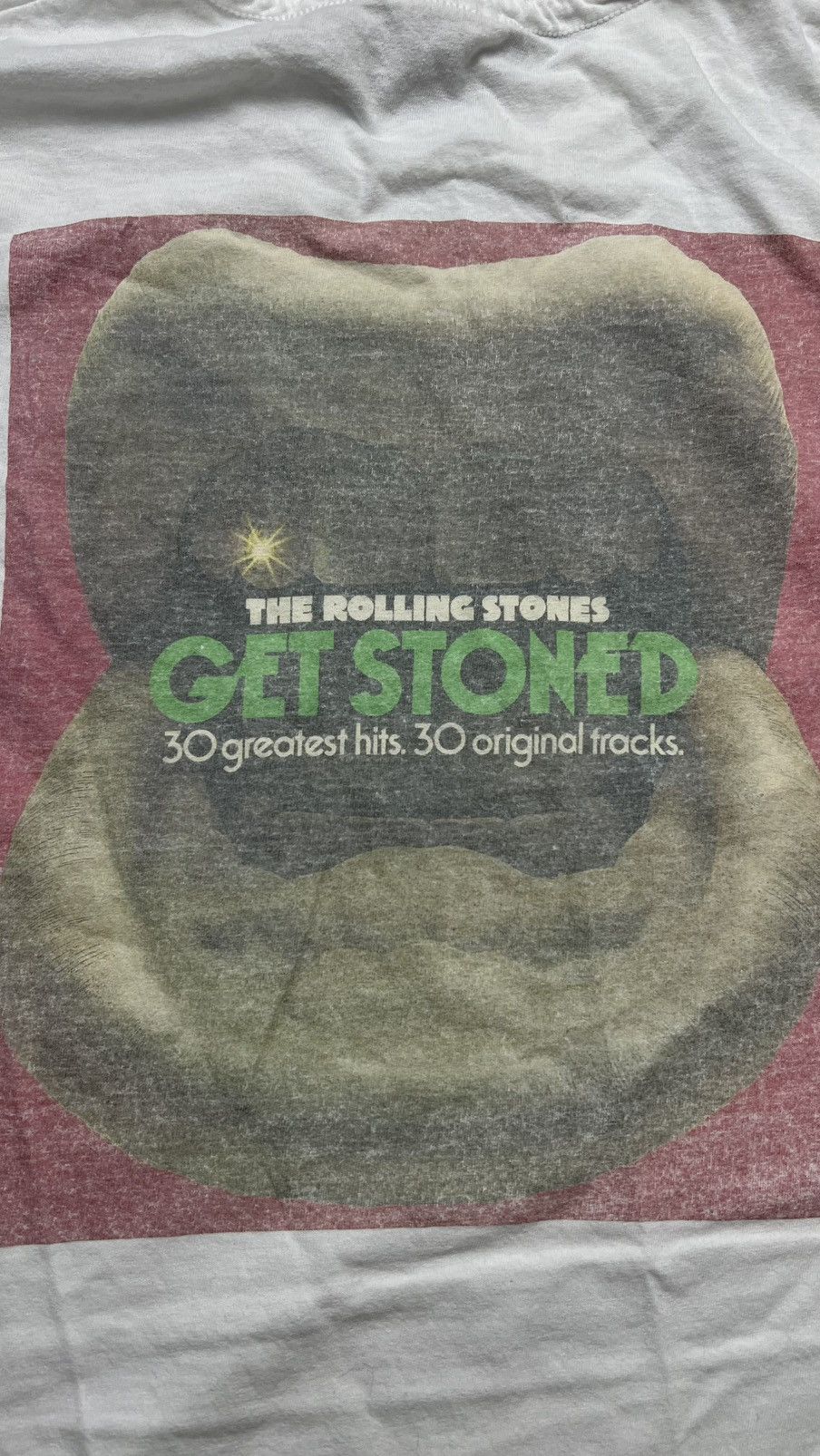 Hanes 1995 Rolling Stones Vodoo Lounge ticket tour hanes rare tee Size US L / EU 52-54 / 3 - 7 Thumbnail