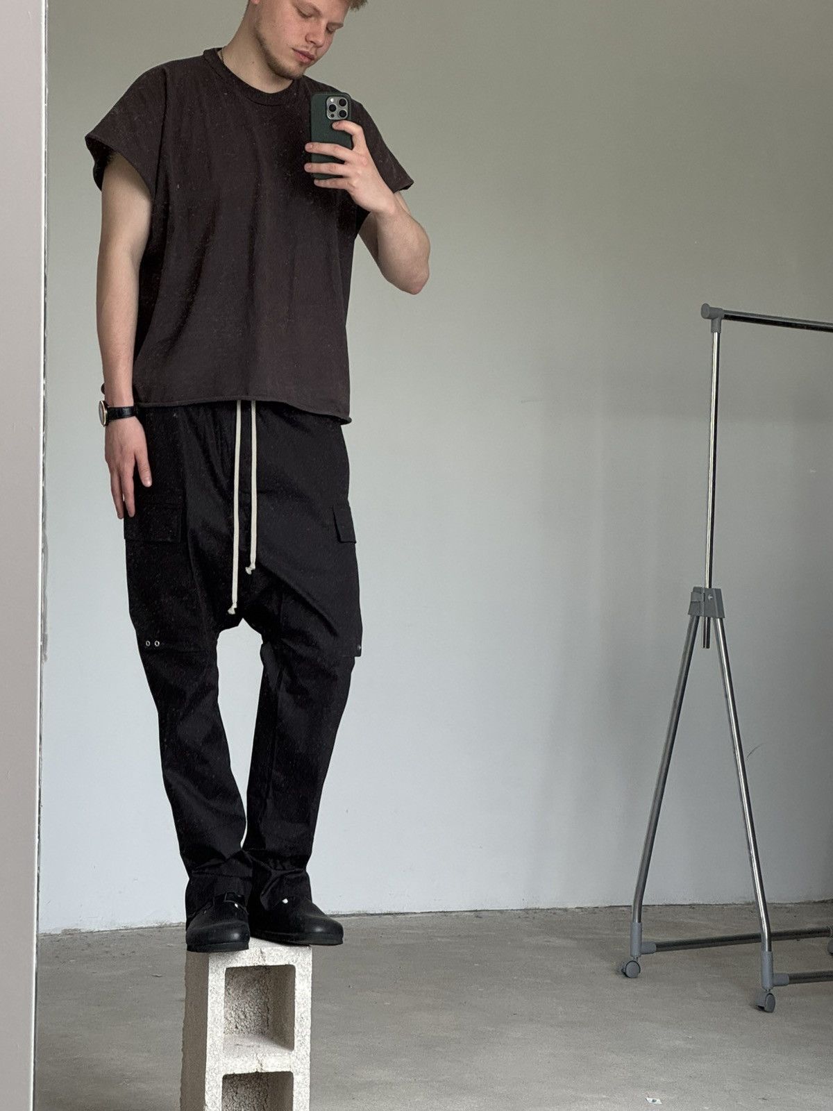 Rick Owens New Rick Owens Cargo Pants Lido Size US 32 / EU 48 - 5 Thumbnail
