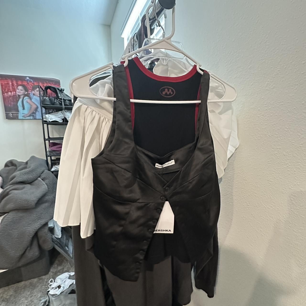 Bershka Bershka Corset Satin Top Size S / US 4 / IT 40 - 1 Thumbnail