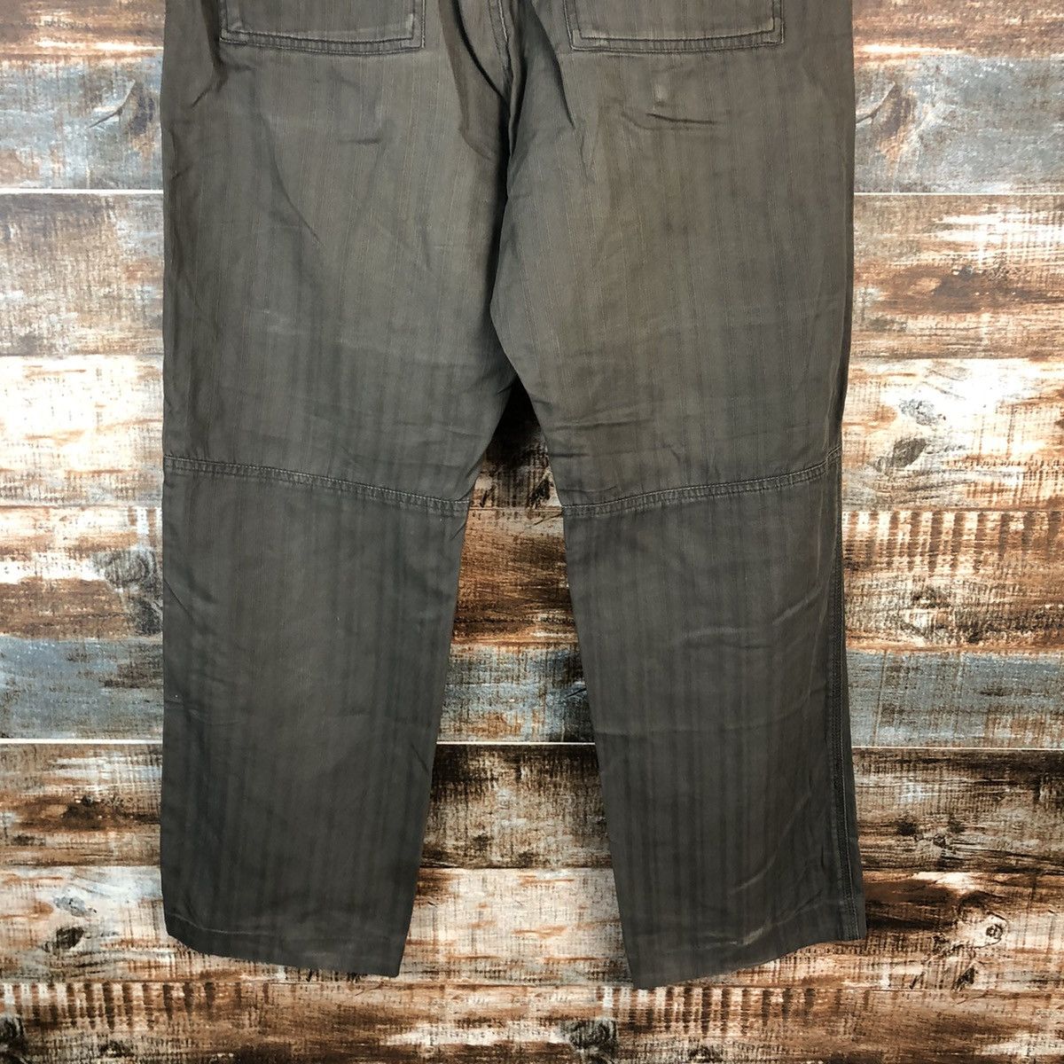 Japanese Brand DL Russ K Brown Cargo vintage Casual Pants #C214 Size US 33 - 13 Thumbnail