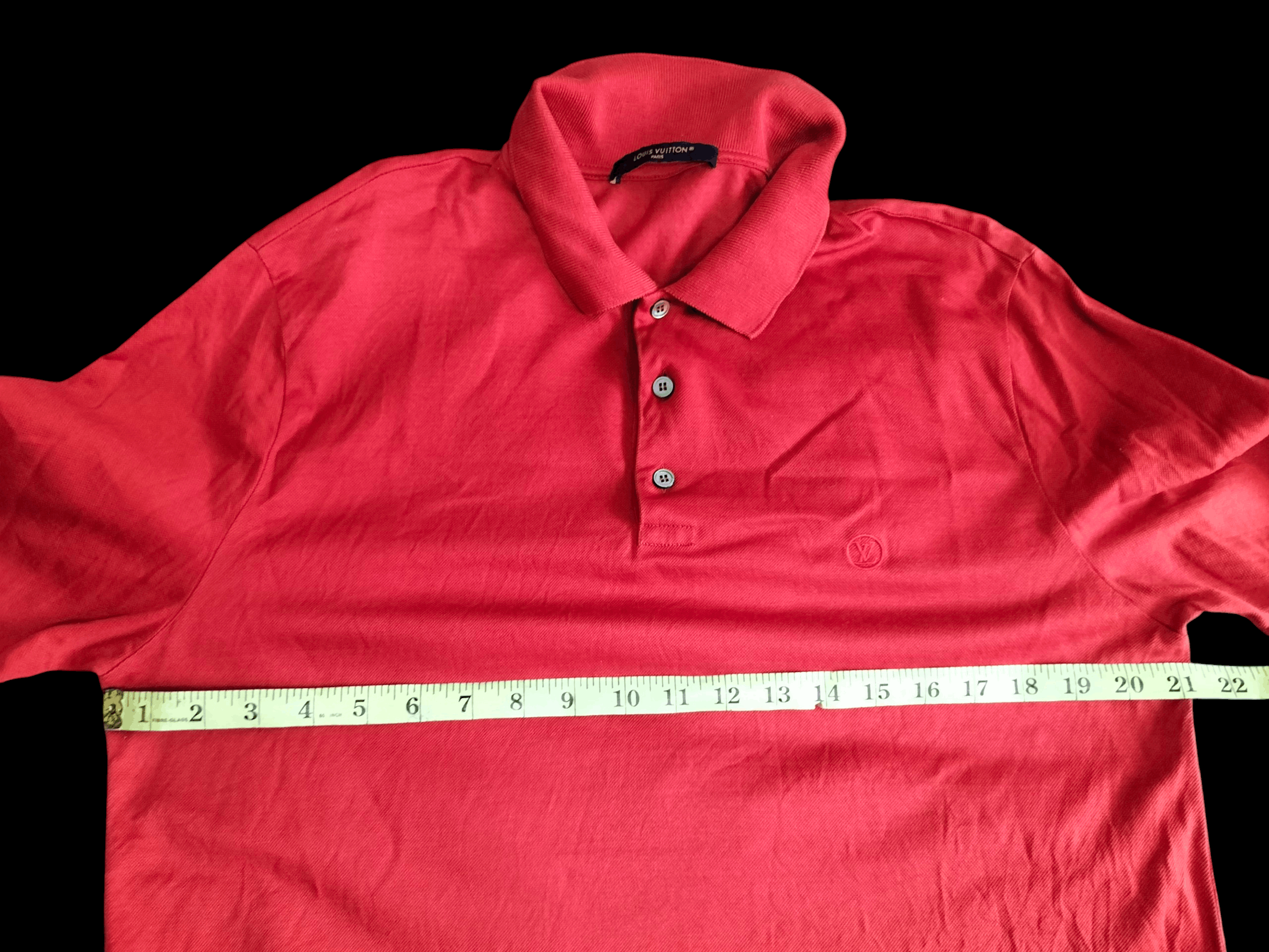 Louis Vuitton Louis Vuitton circle logo Polo tshirt Size US L / EU 52-54 / 3 - 3 Thumbnail