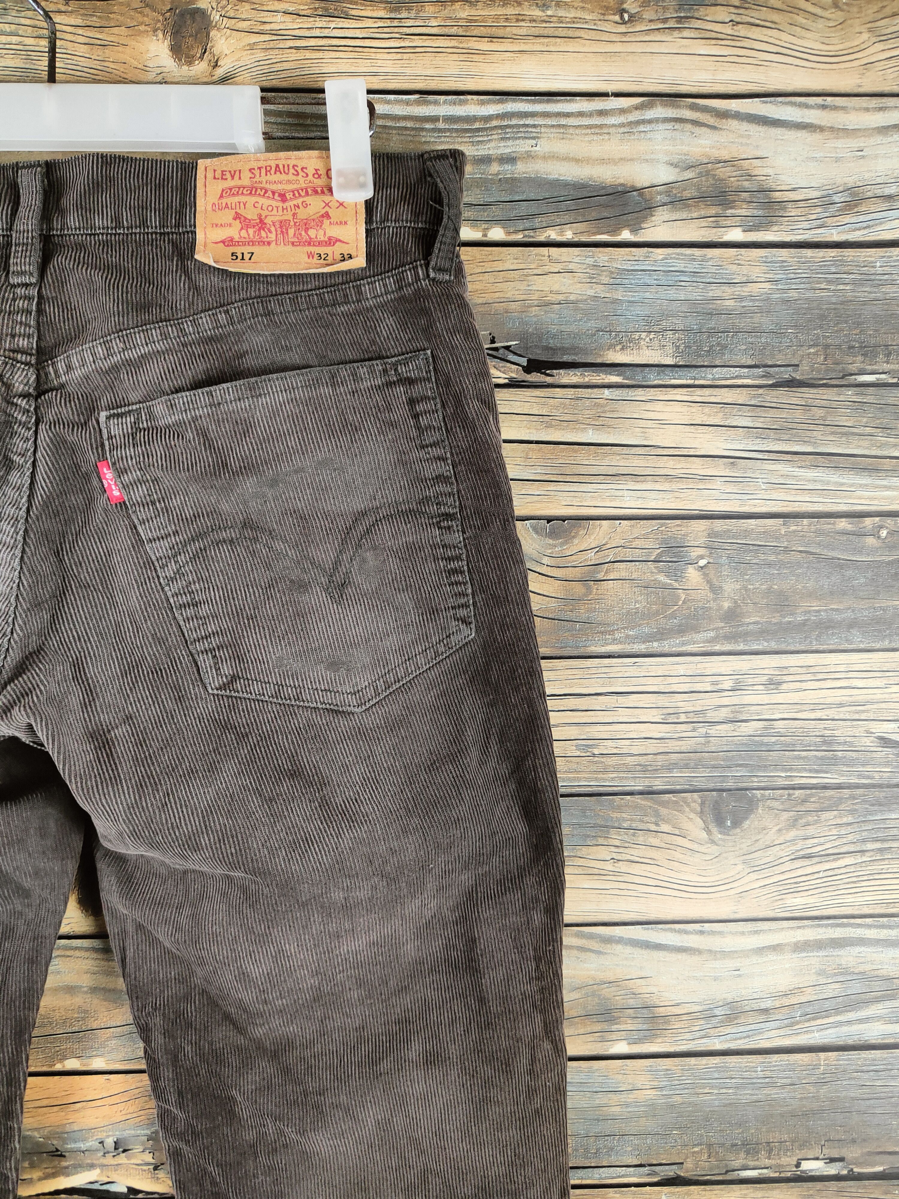 Levi's DL Levi's Brown Multipocket Corduroy Pants #46-419 Size US 32 / EU 48 - 15 Thumbnail