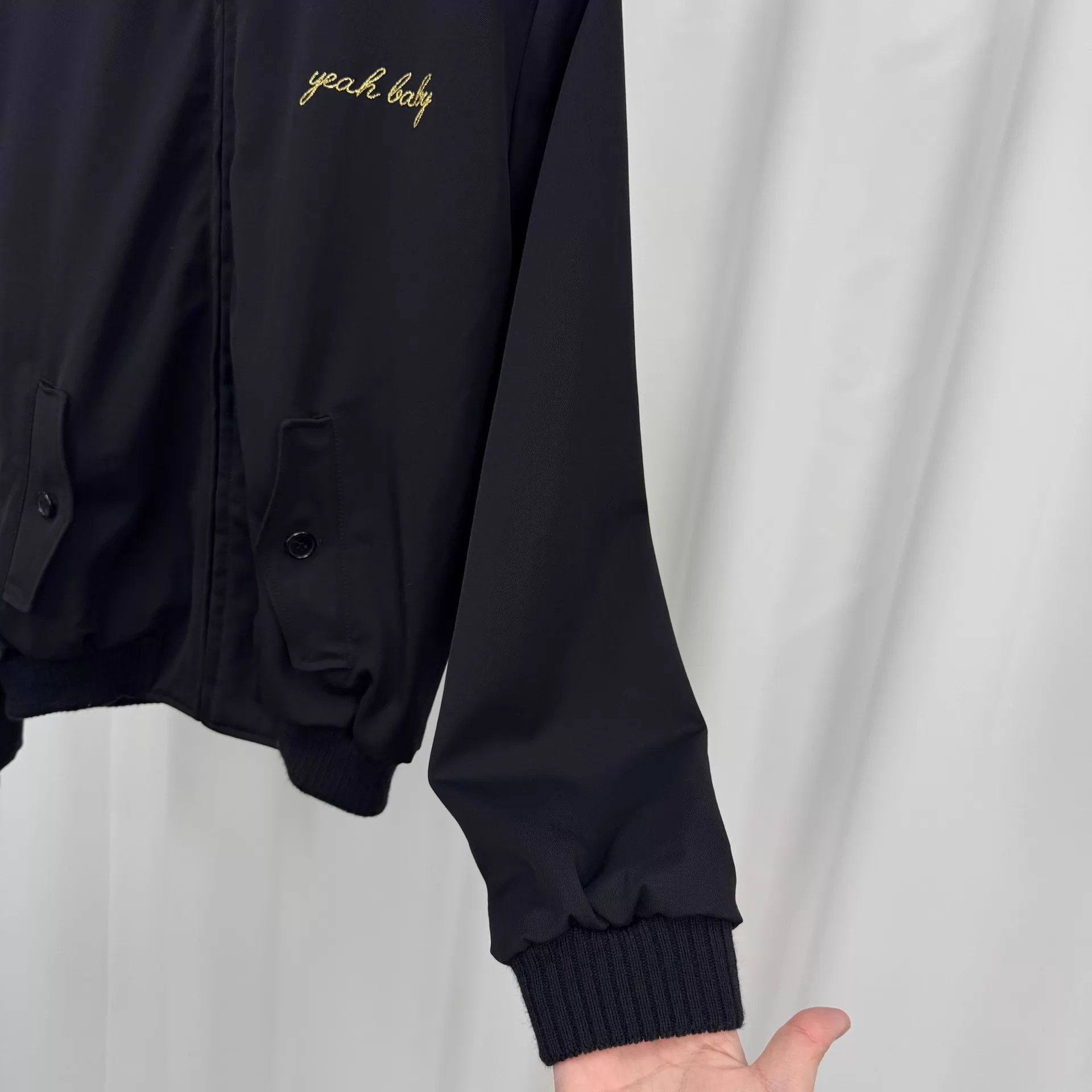 Saint Laurent Paris SL Gold Thread Harrington Jacket 44 Near Mint Size US S / EU 44-46 / 1 - 4 Thumbnail