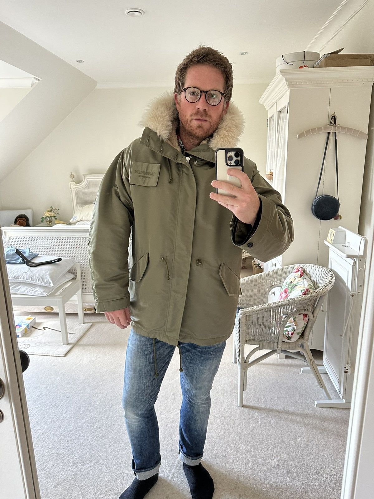 Calvin Klein 205W39NYC FW18 Grail Raf Simons Calvin Klein 205w39nyc coat jacket Size US M / EU 48-50 / 2 - 6 Thumbnail