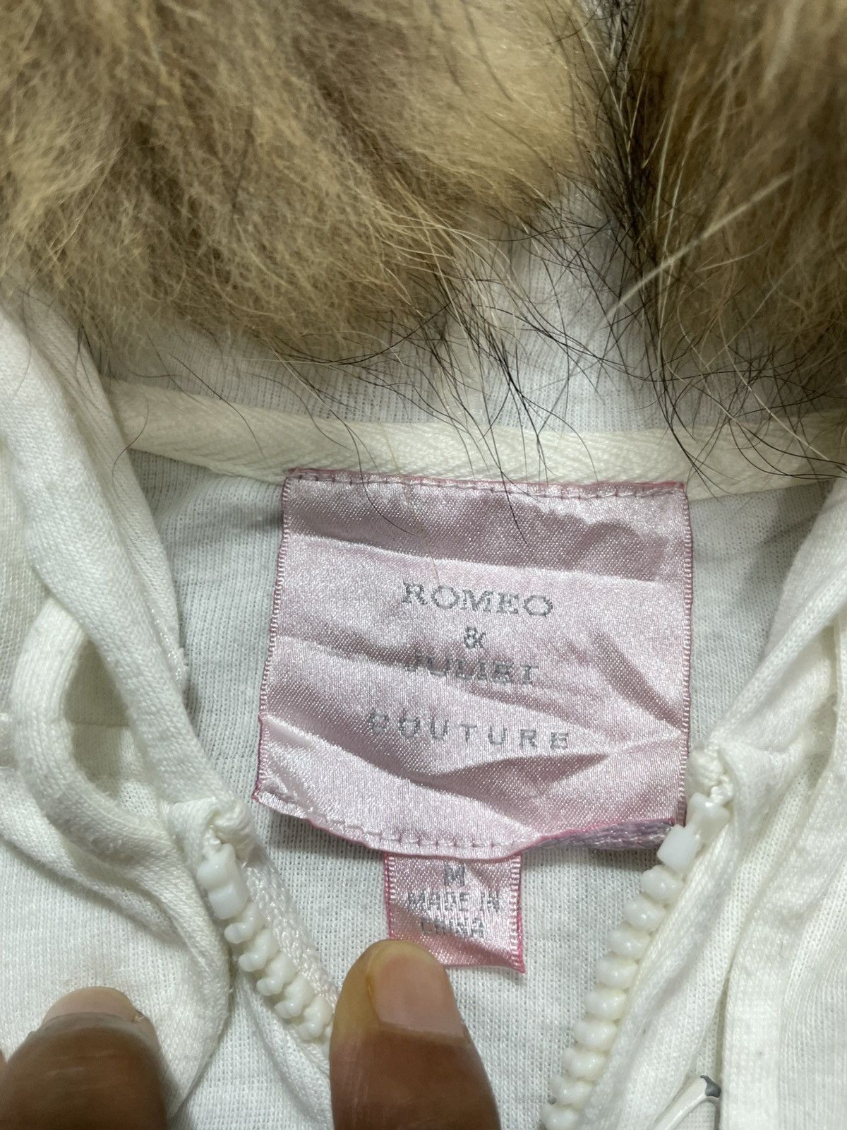 Hysteric Glamour Romeo & Juliet Zip Faux Fur Hoodie Size M / US 6-8 / IT 42-44 - 5 Thumbnail