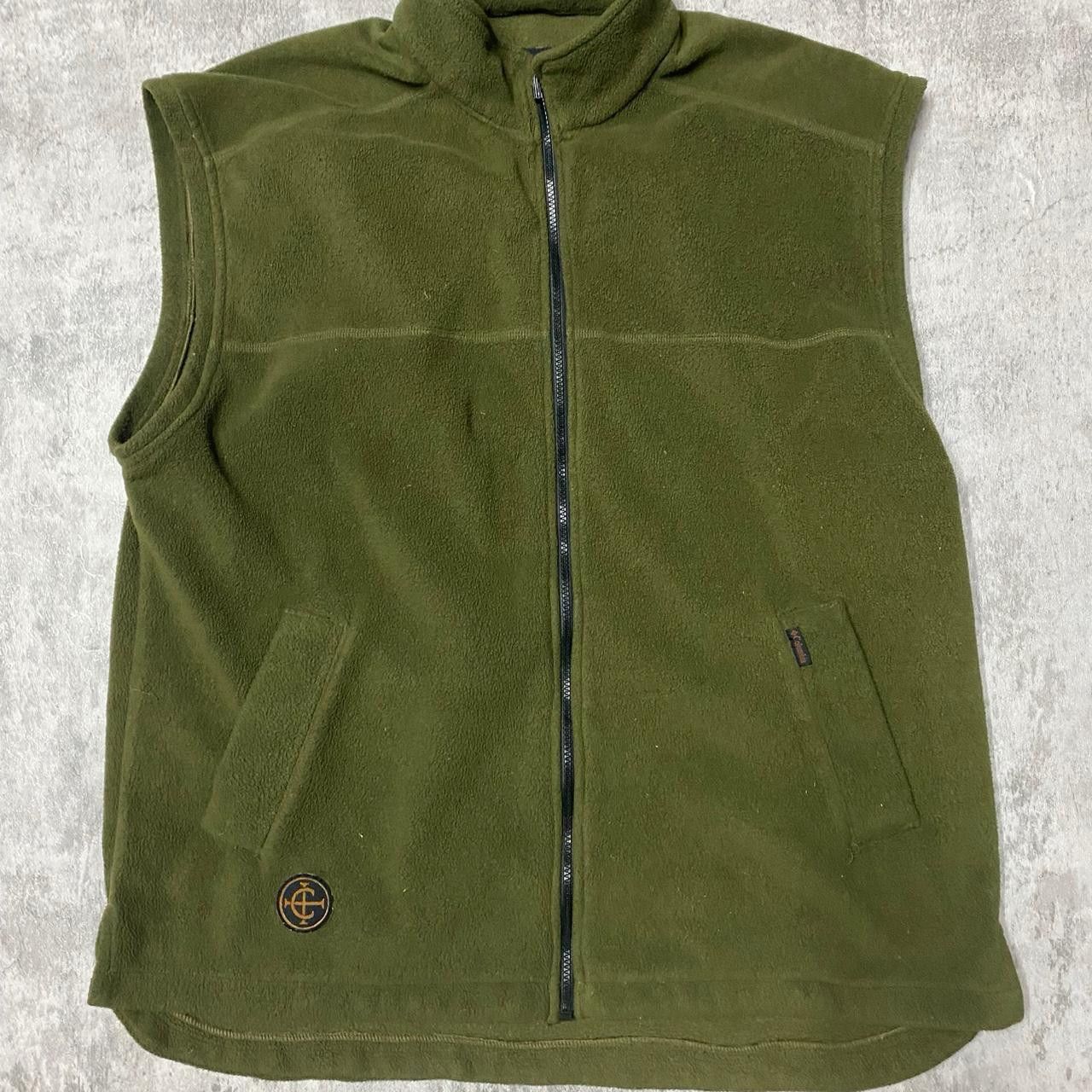 Columbia Green Columbia Sportswear fleece vest #outdoor Size US L / EU 52-54 / 3 - 1 Thumbnail