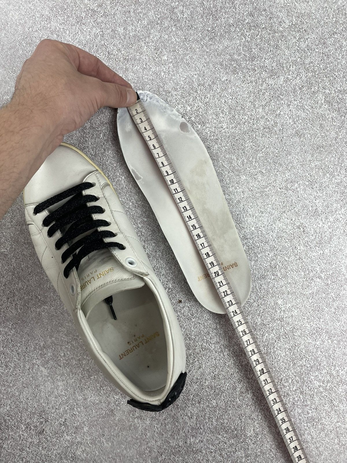 Designer × Saint Laurent Paris Saint Laurent SL/01 Sneakers Women’s Size 35 Size US 5 / IT 35 - 11 Thumbnail