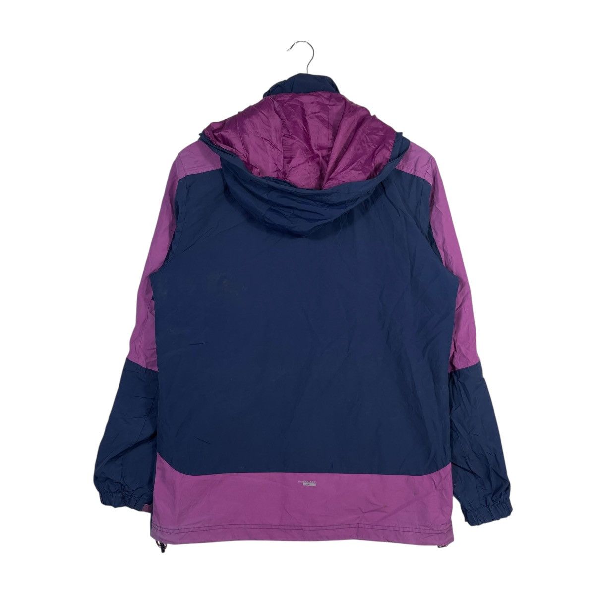 Le Coq Sportif Vintage Le Coq Sportif Modulate Hooded Outdoor Jacket Navy Size US L / EU 52-54 / 3 - 4 Thumbnail