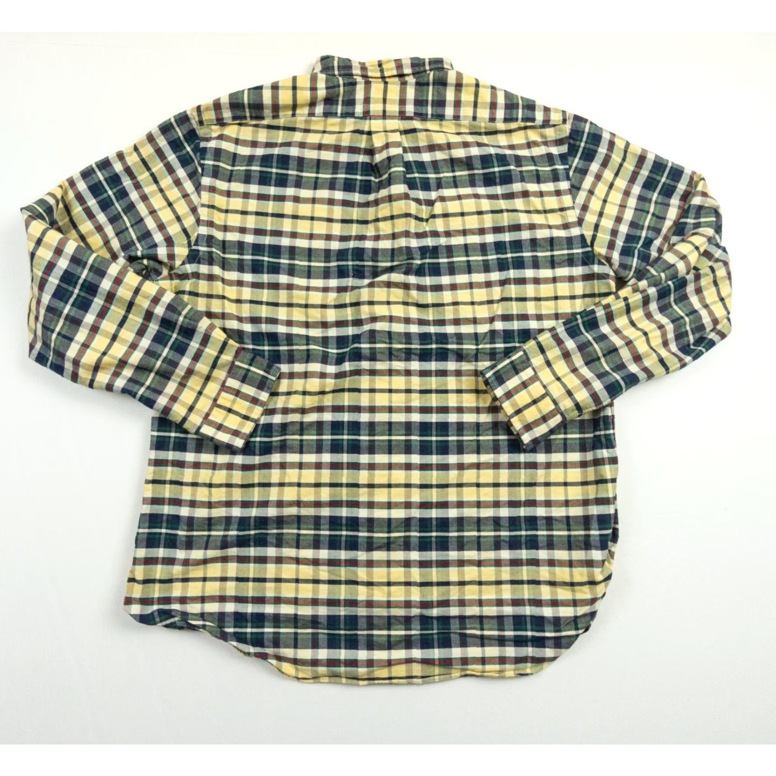 Ralph Lauren Ralph Lauren Shirt Mens XL Yellow Button-Up Oxford Check Preppy Casual Classic Size US XL / EU 56 / 4 - 6 Thumbnail