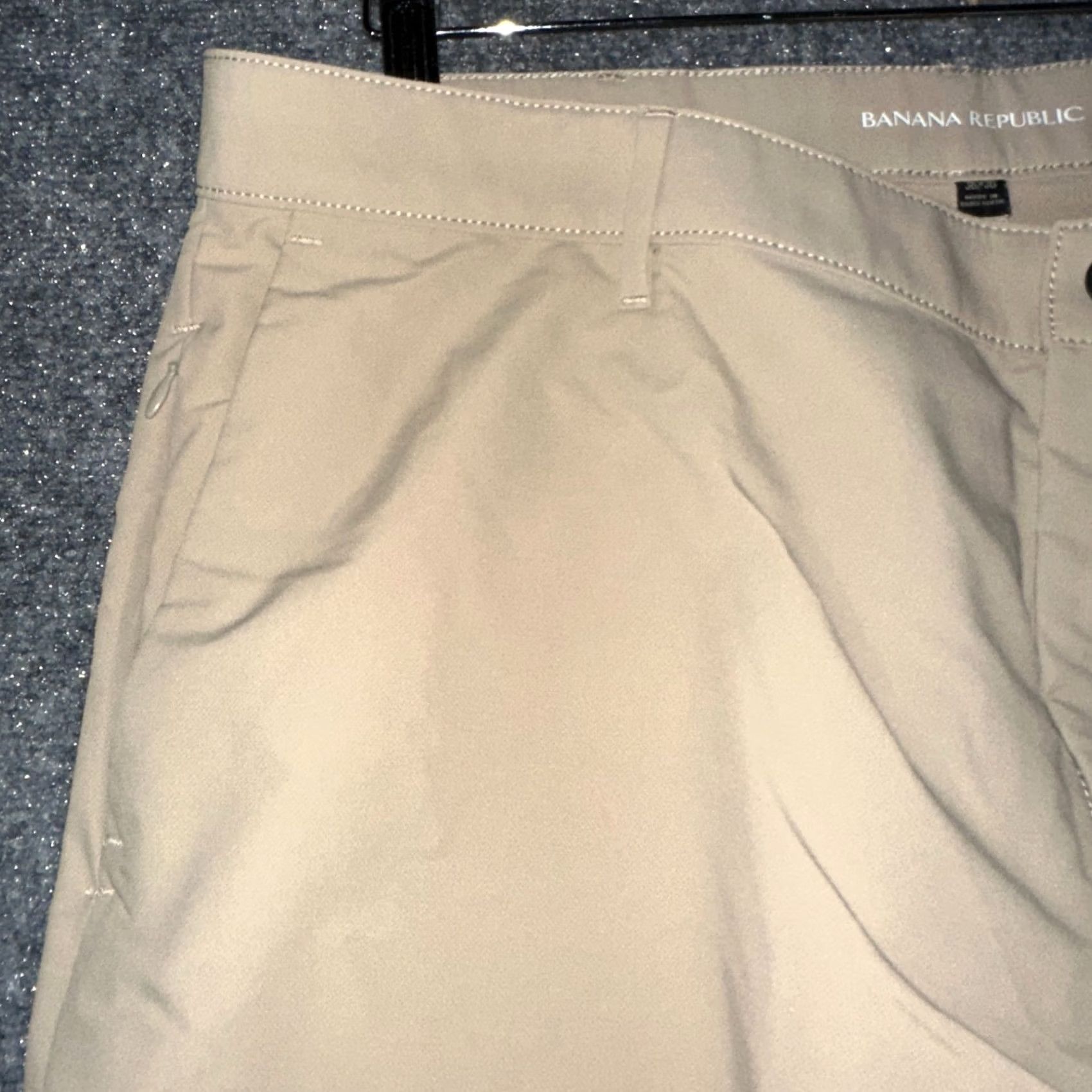 Banana Republic Banana Republic Pants Mens 38 X 30 Chino Straight Leg Tan Travel Pockets Zip Size US 38 / EU 54 - 6 Thumbnail