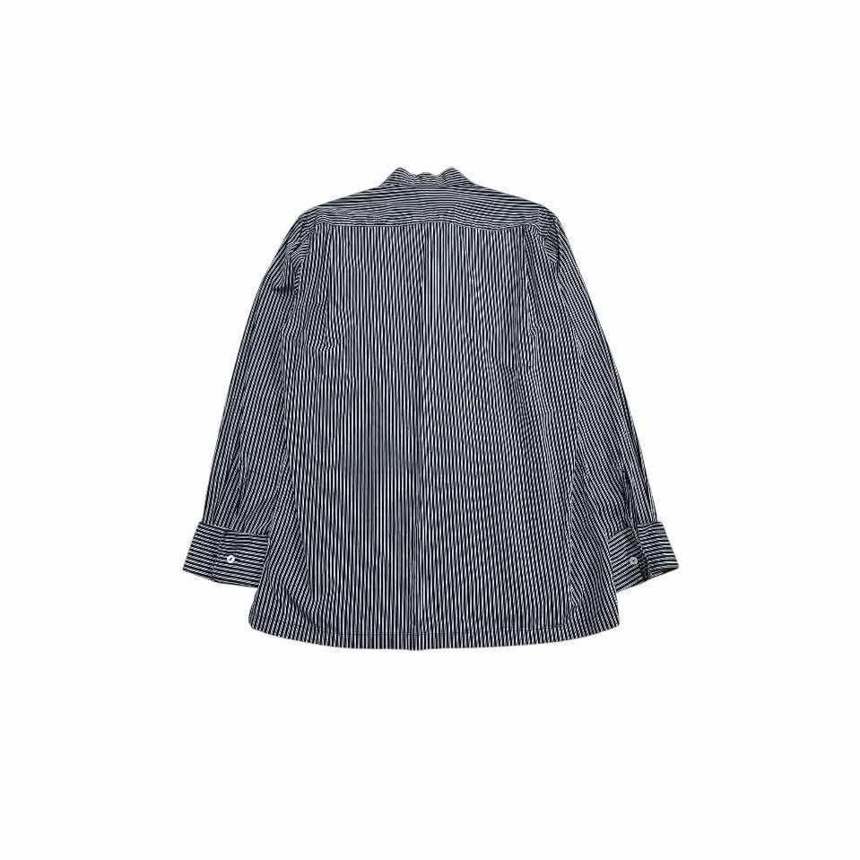 5351 POUR LES HOMMES 🔥Sick Y2K 5351 Pour Les Hommes Striped Shirt French Cuffs Size US L / EU 52-54 / 3 - 9 Thumbnail