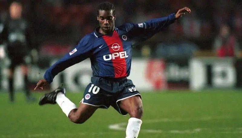 Nike × Vintage 00/01 Paris Saint Germain Okocha Home Shirt Size US L / EU 52-54 / 3 - 17 Thumbnail