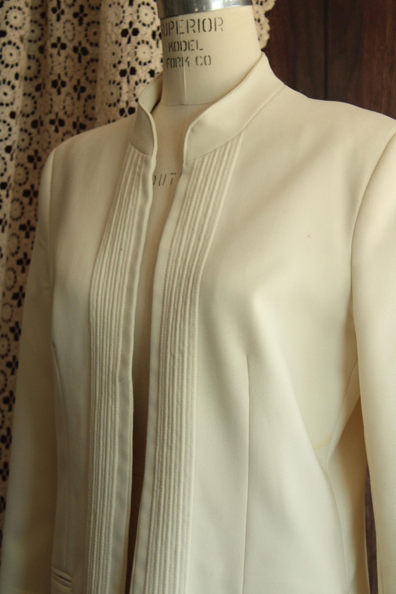 Vintage Vintage 1970s 1980s Jacket, Pykettes Womens Suit Coat, Winte Size L / US 10 / IT 46 - 8 Thumbnail