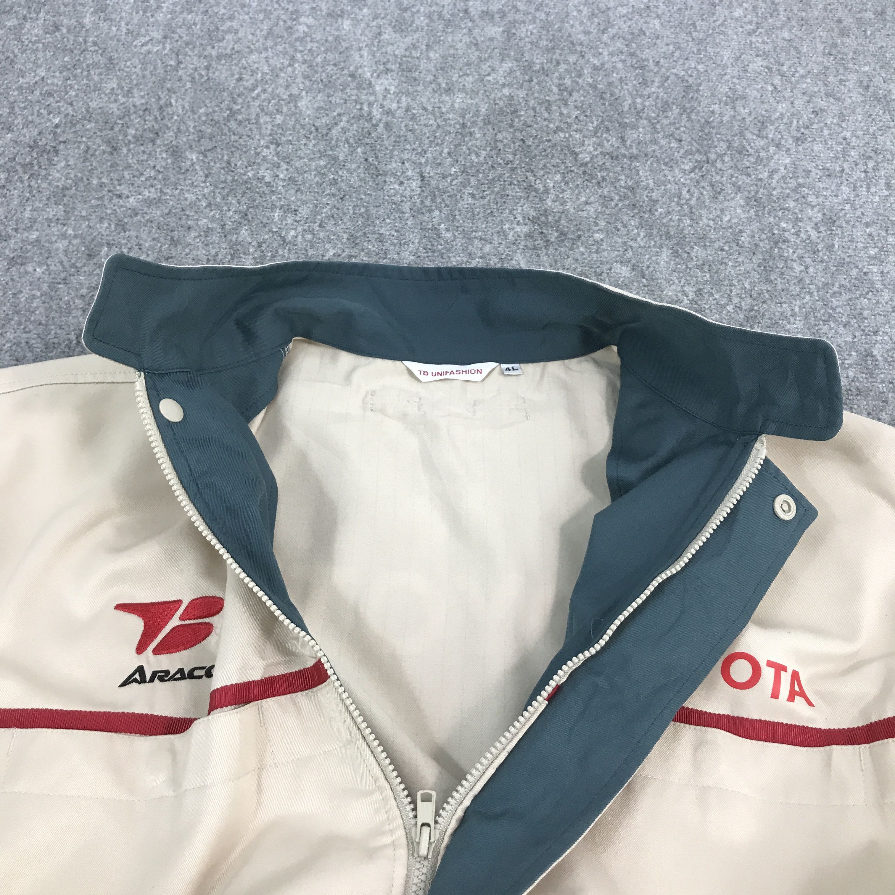 Japanese Brand toyota racing japan uniform jacket Size US XL / EU 56 / 4 - 5 Thumbnail